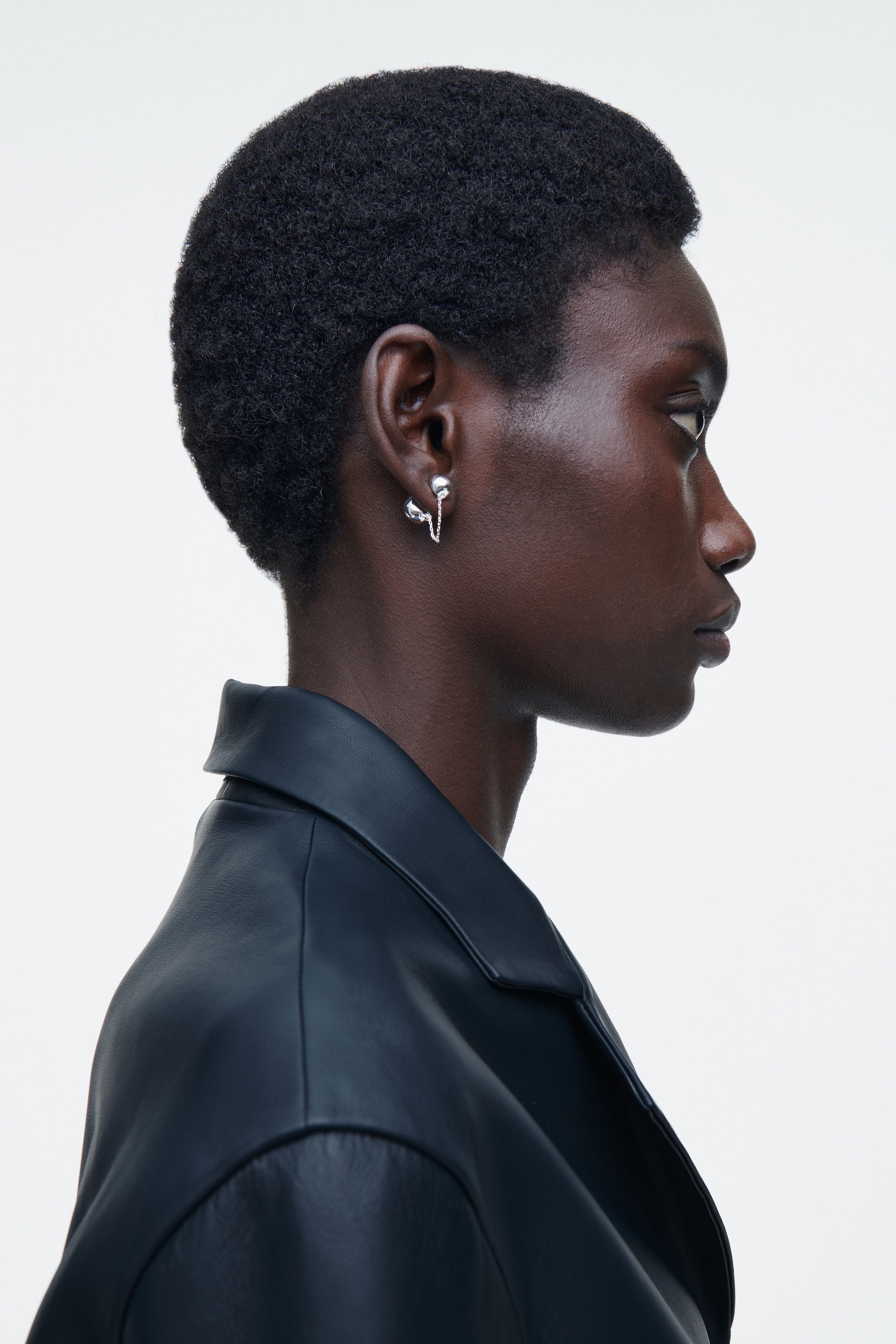 PEBBLE CHAIN EARRINGS