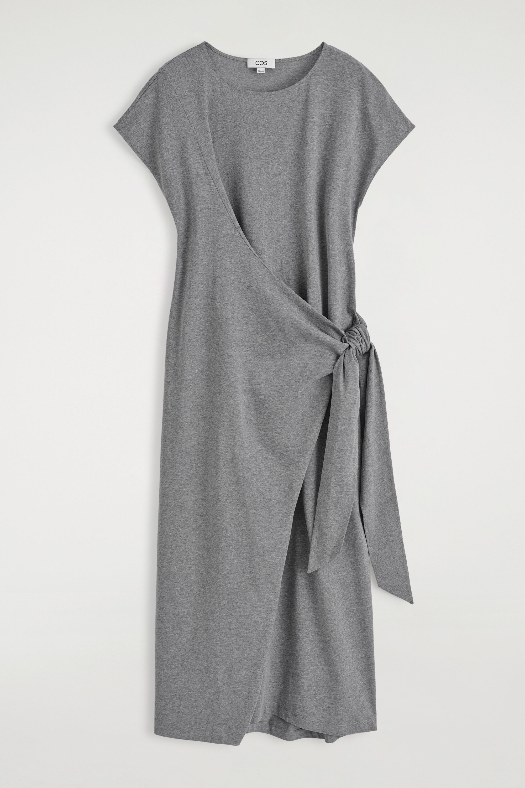 A-LINE FUNNEL-NECK TOP - BLACK | COS
