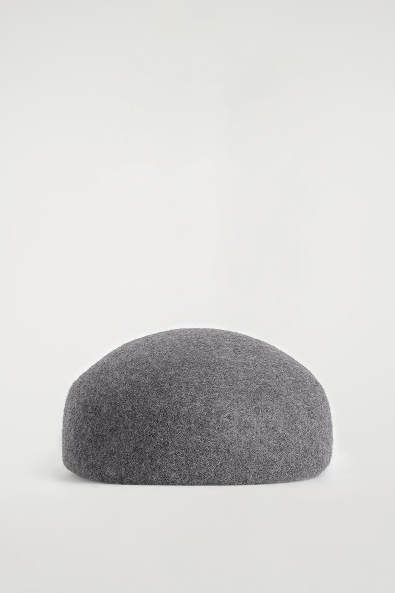 Sculpted Wool Beret