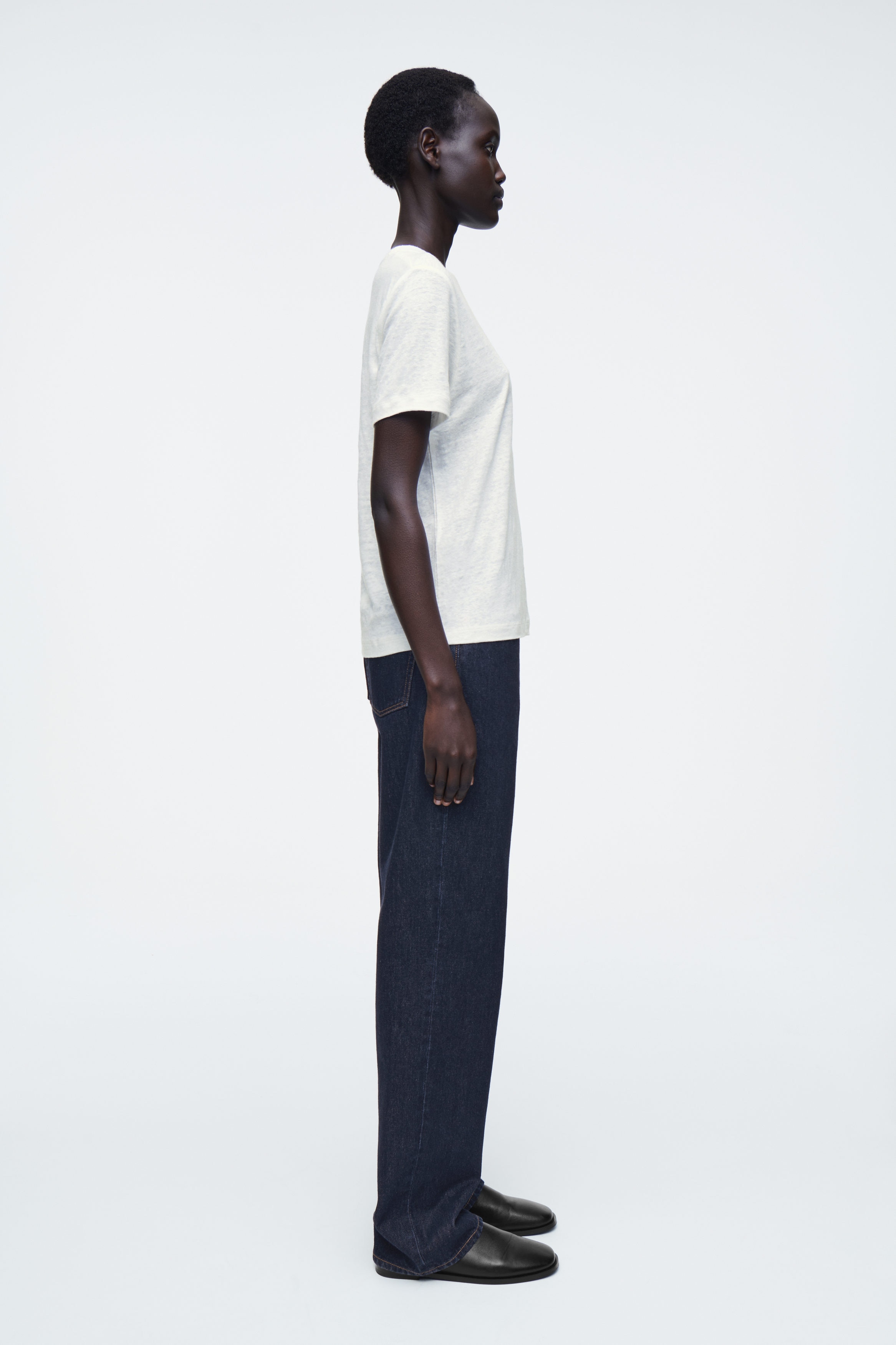 tシャツ M2488 ＢＡＳＩＣ　ＬＩＮＥＮ　Ｔ レディース 楽天市場】リネン100%（カラーベージュ）（Tシャツ・カットソー