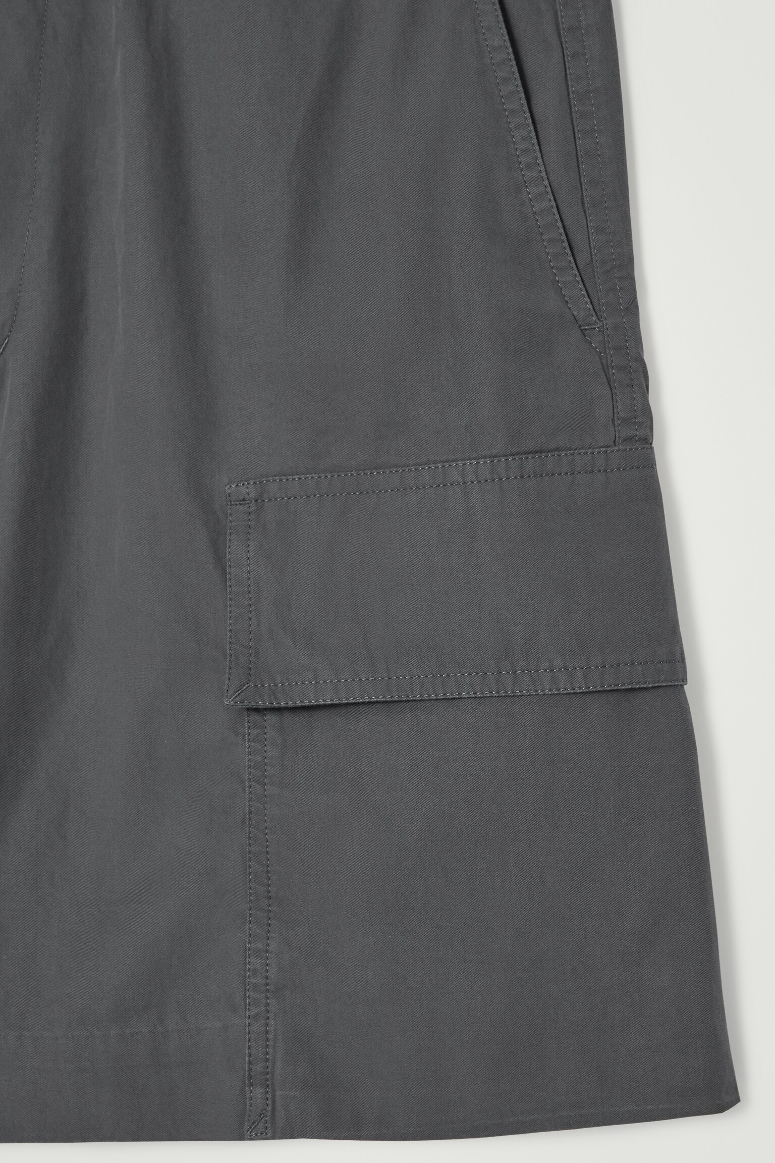 SHORT CARGO CEINTURÉ - GRIS - 3