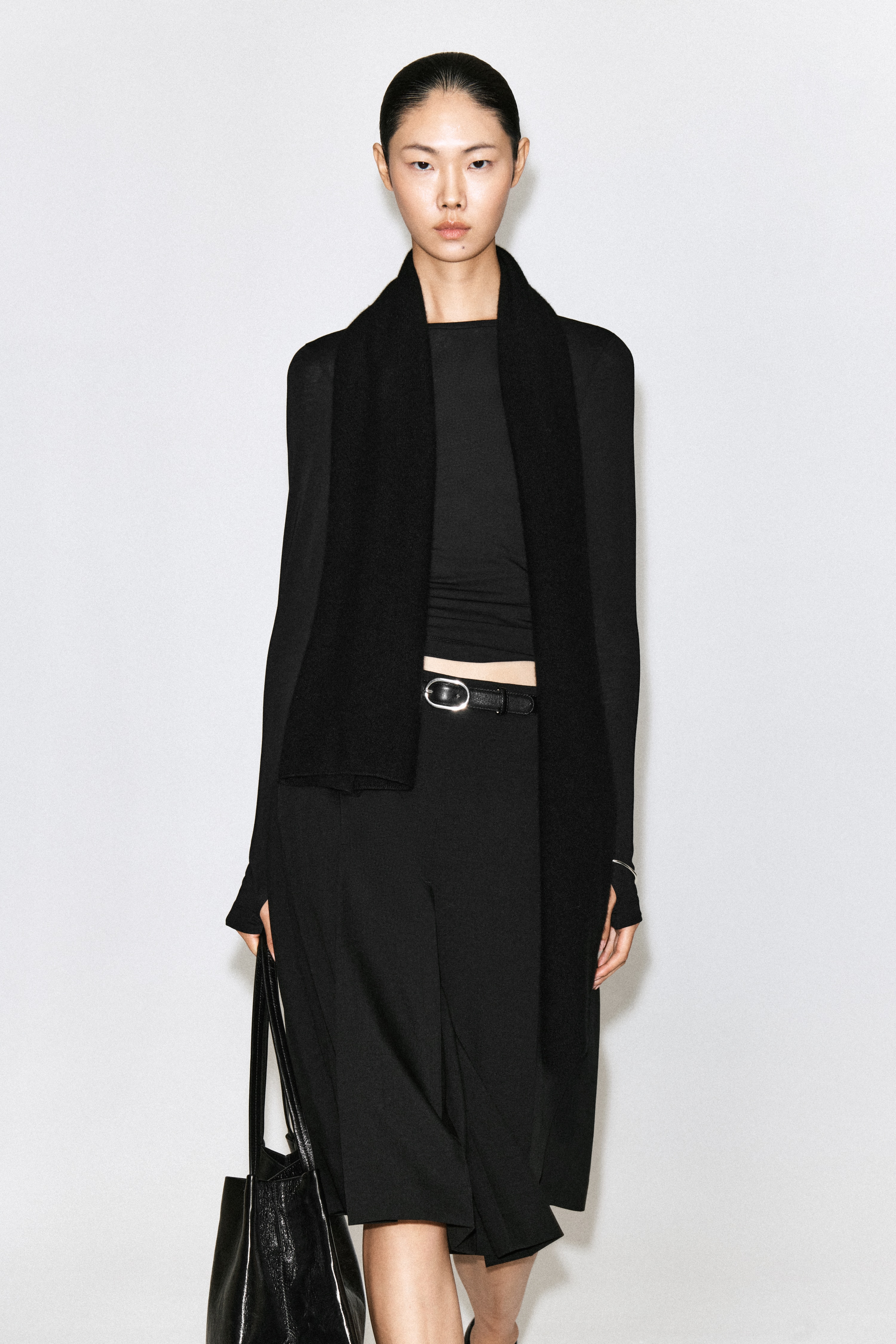 TOP IN COTONE A MANICHE LUNGHE