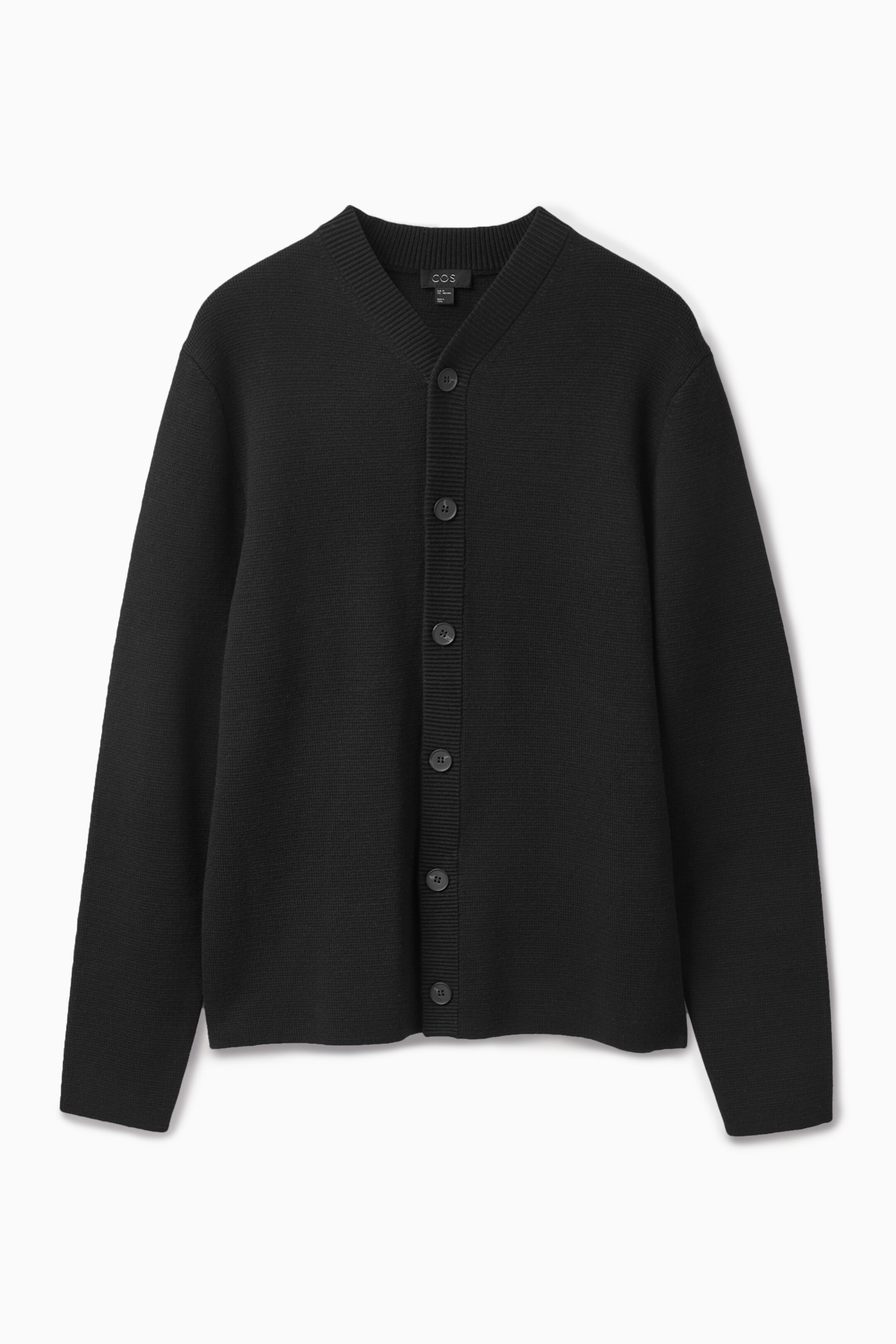 Agrandir l'image: CARDIGAN MAILLE COTON-LAINE - NOIR - HOMME | H&M CH 1