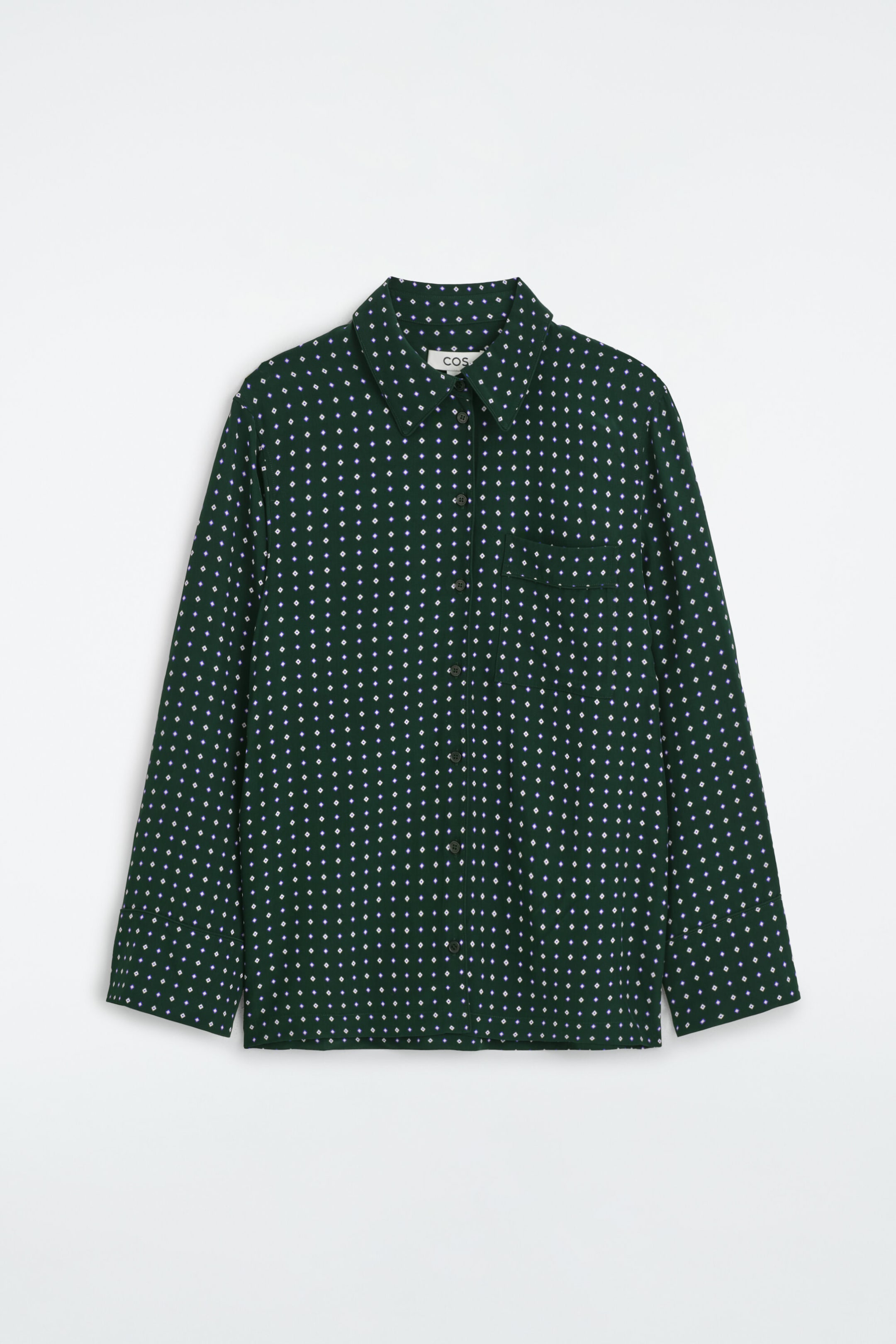 GEOMETRIC-PRINT SHIRT