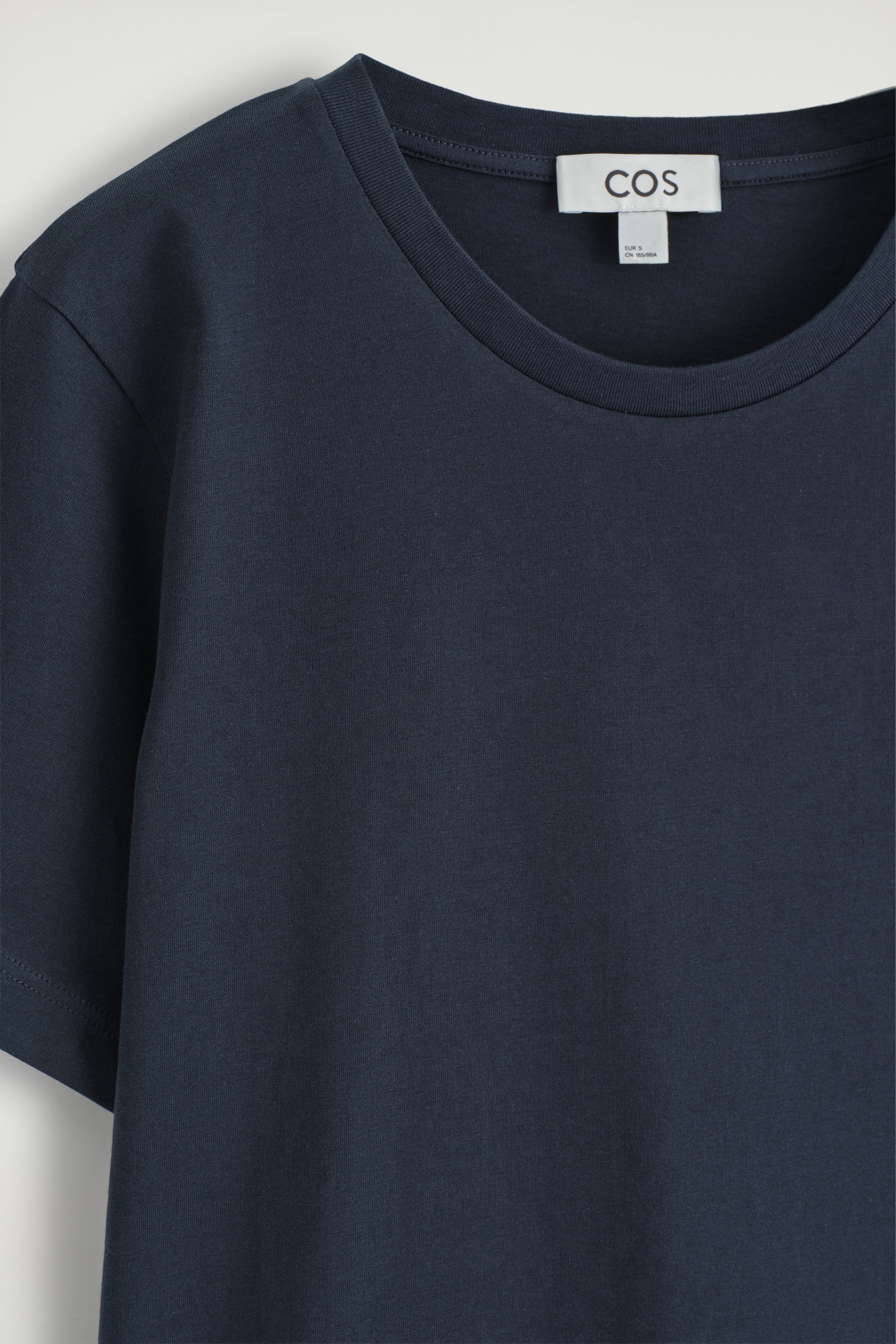 Visualizza immagine più grande: T-SHIRT GIROCOLLO IN COTONE - BLU NAVY - DONNA | H&M IT 6