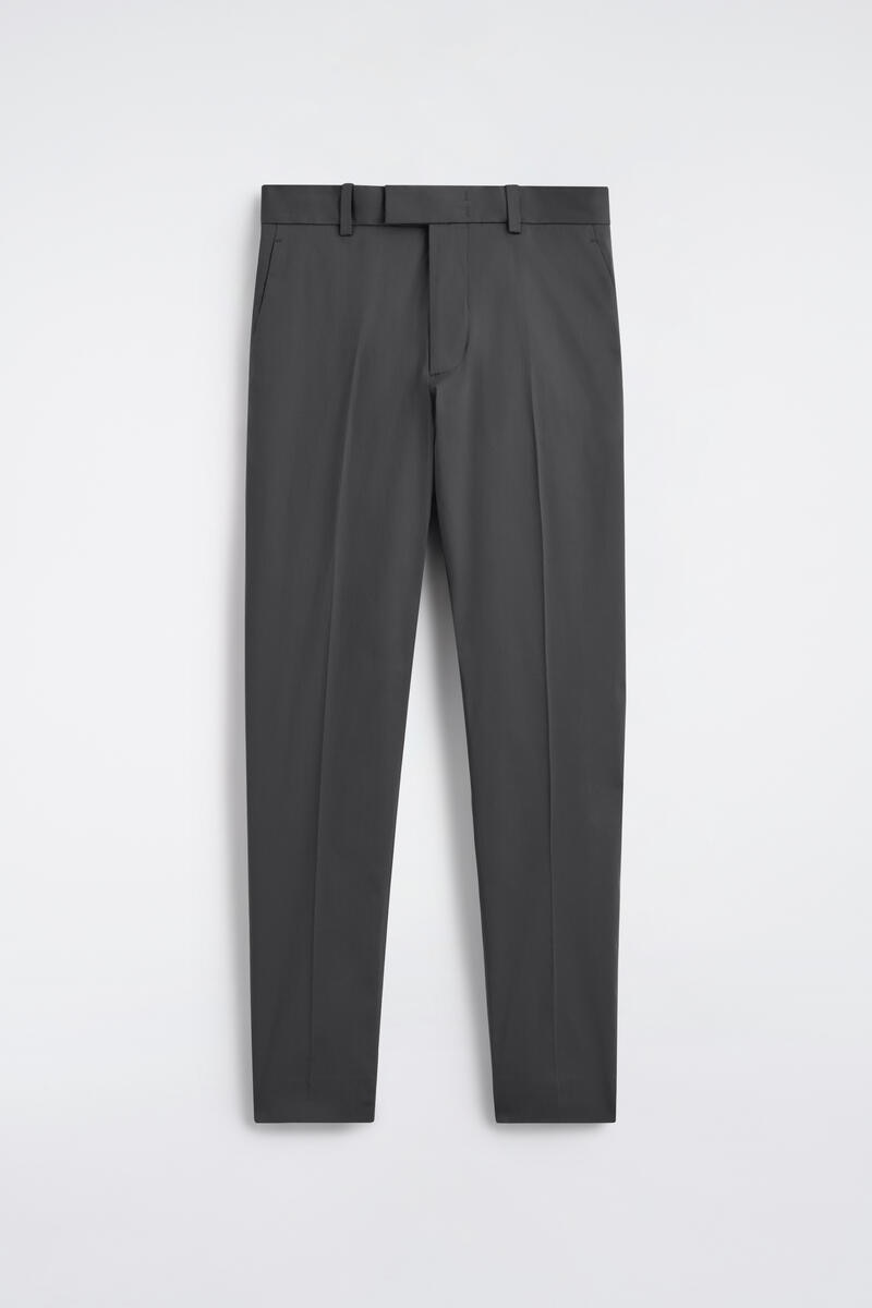 Cotton Slim-Fit Pants