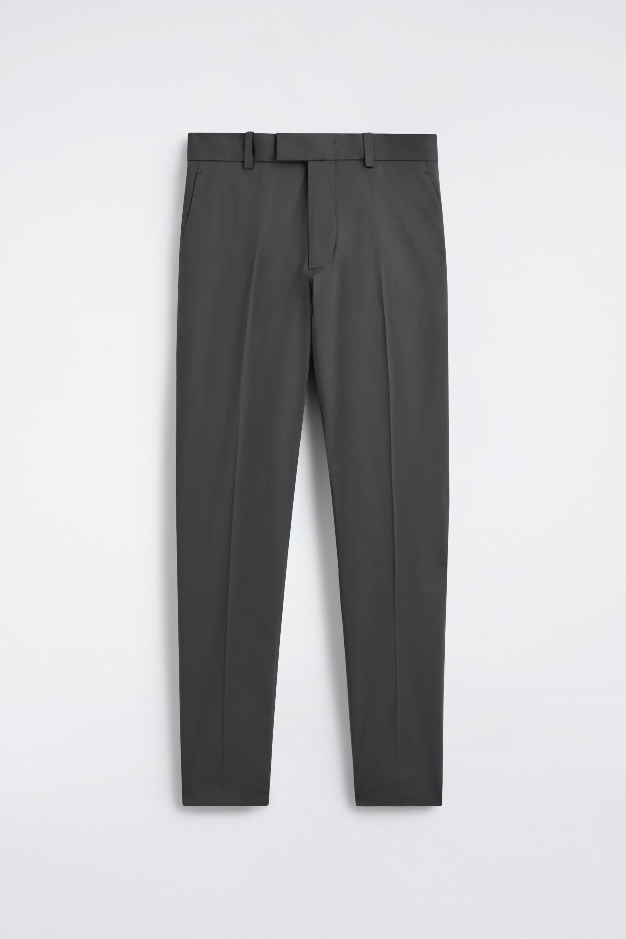 COTTON SLIM-FIT PANTS