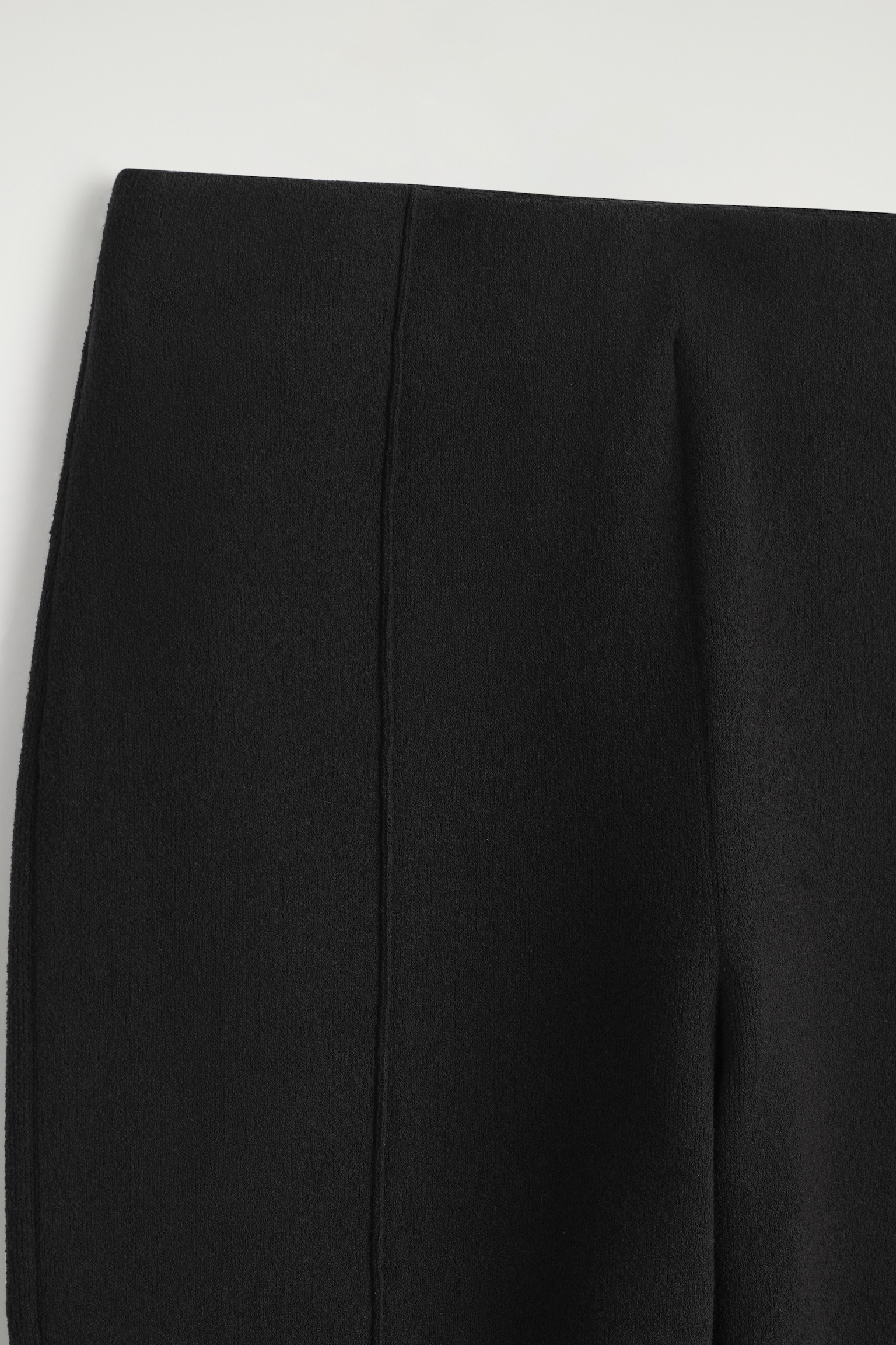 PANTALONI IN MAGLIA A GAMBA DRITTA - NERO - 3