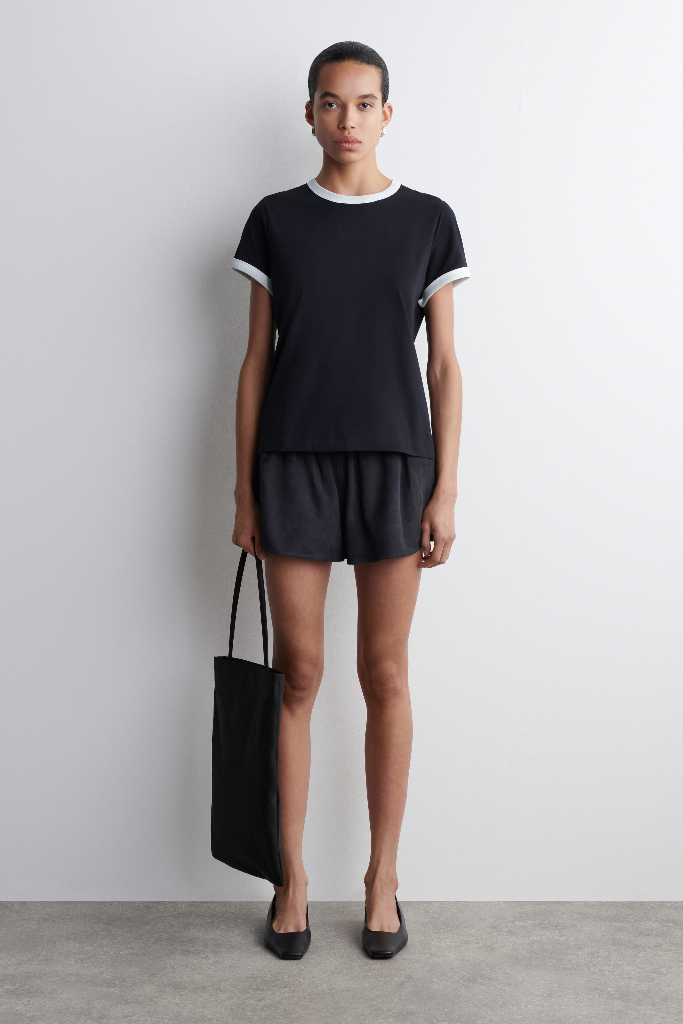 【NONCODE】Romenin String Frill Unbalanced T-Shirt Gildan 980 - Softstyle Lightweight T-Shirt $4.07 - T-Shirts