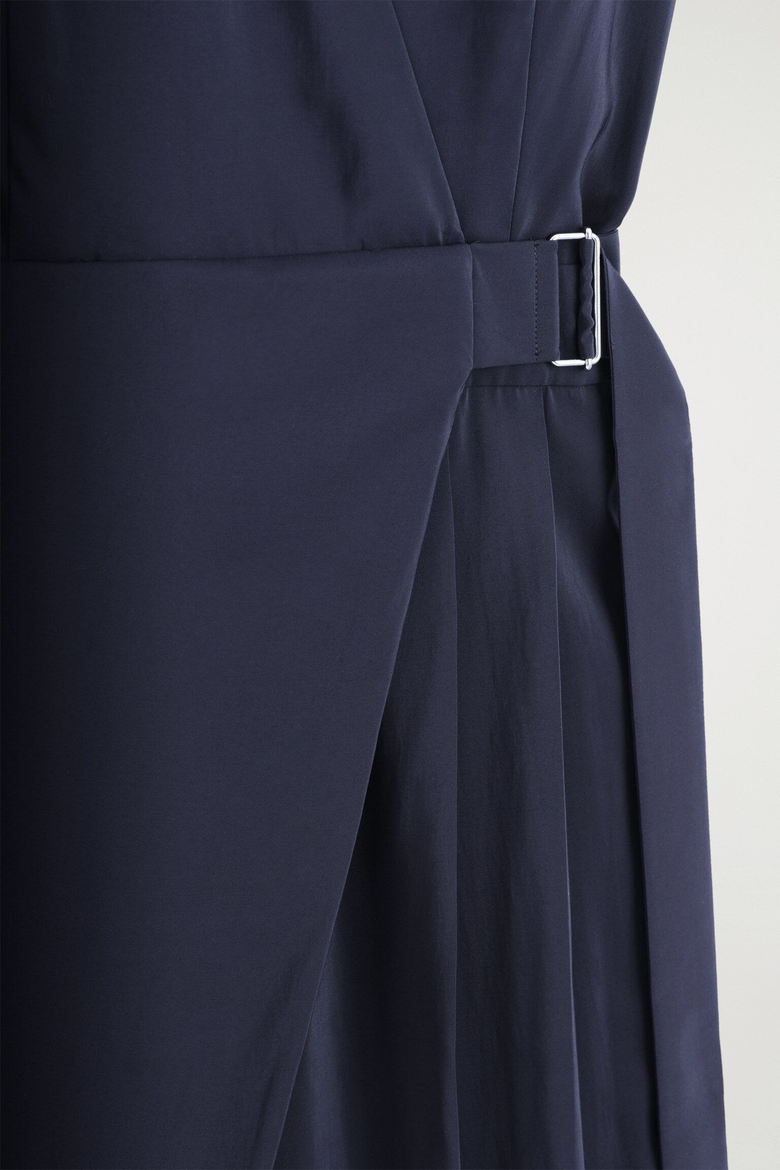 WRAP-FRONT JUMPSUIT - BLEU MARINE - 6