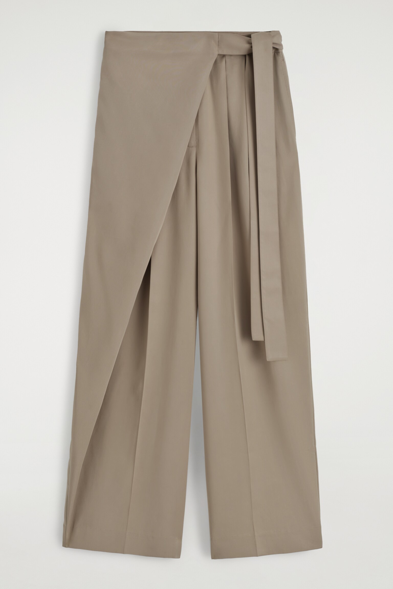 PANTALONES FLUIDOS CON FRONTAL CRUZADO - TOPO/ROSA/NEGRO - 2