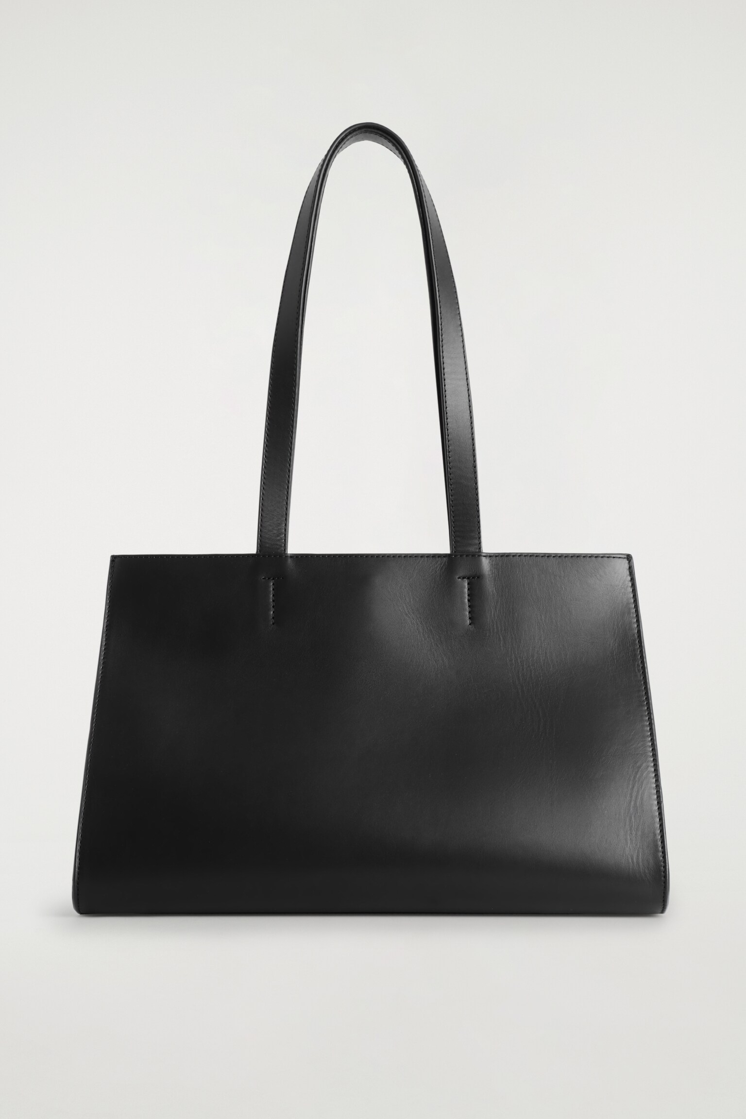SAC CABAS GALLERY - CUIR - NOIR - 2