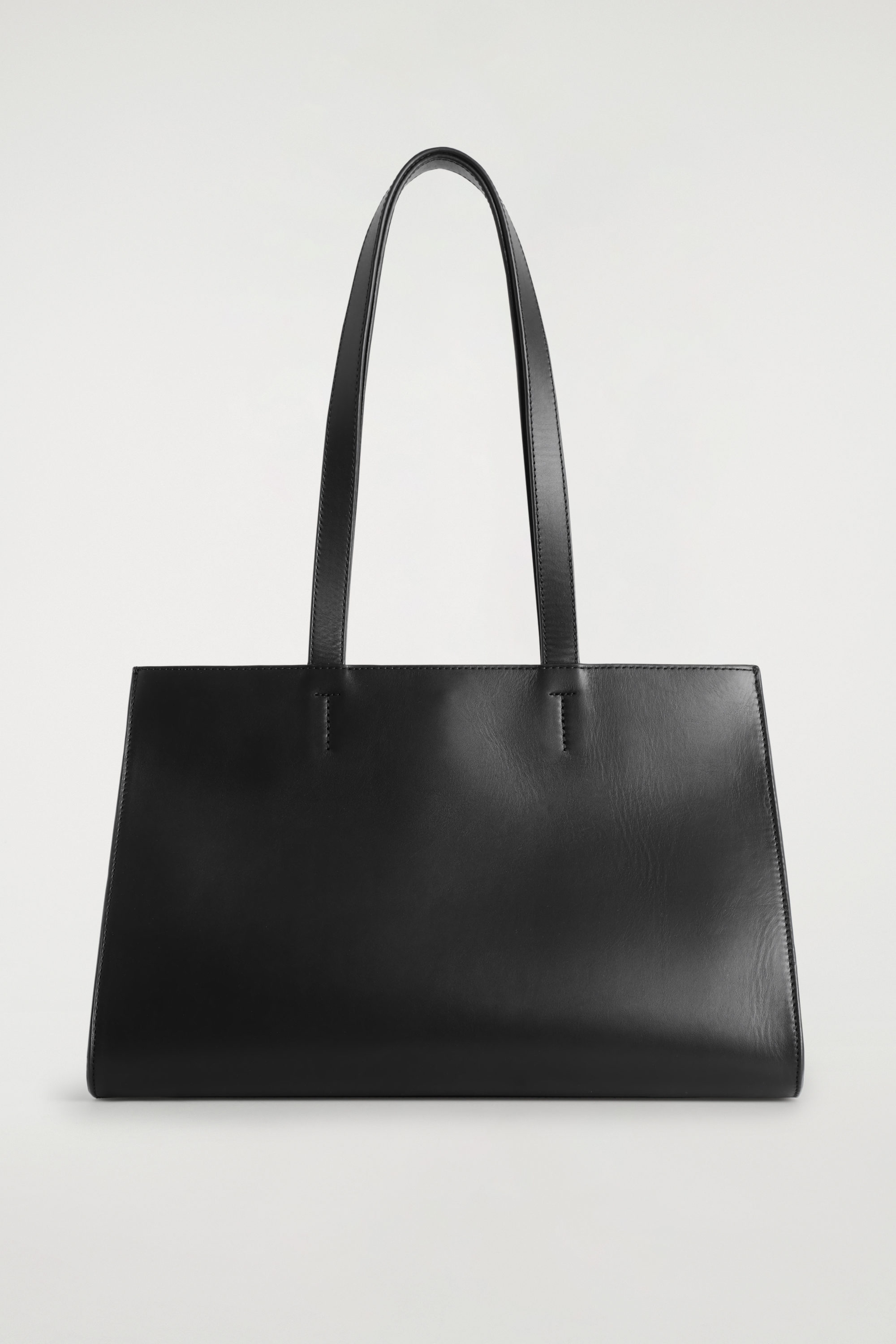 GALLERY TOTE BAG - LEATHER - BLACK | COS US