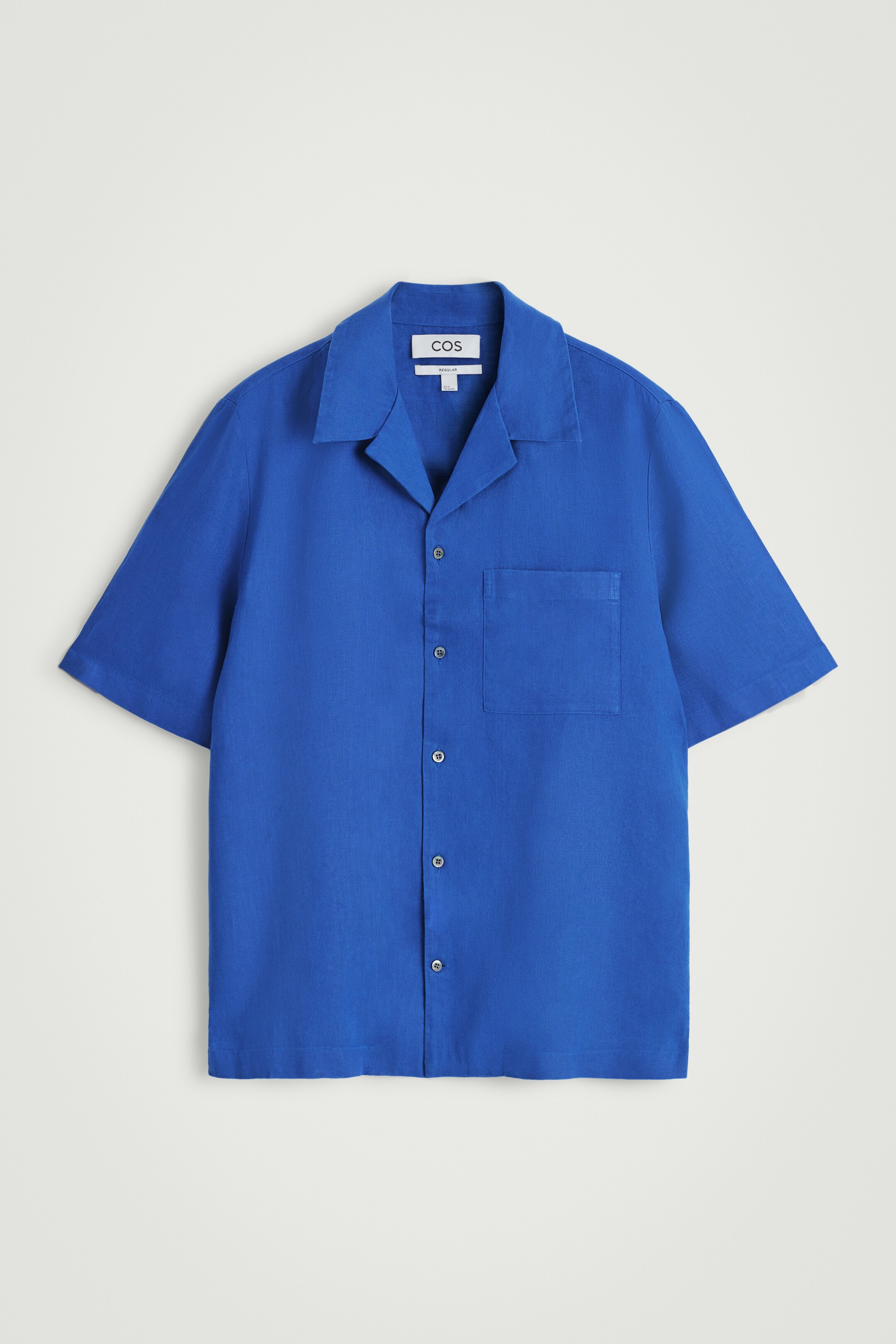 Agrandir l'image: CHEMISE À COL CUBAIN - BLEU COBALT - HOMME | H&M CH 7