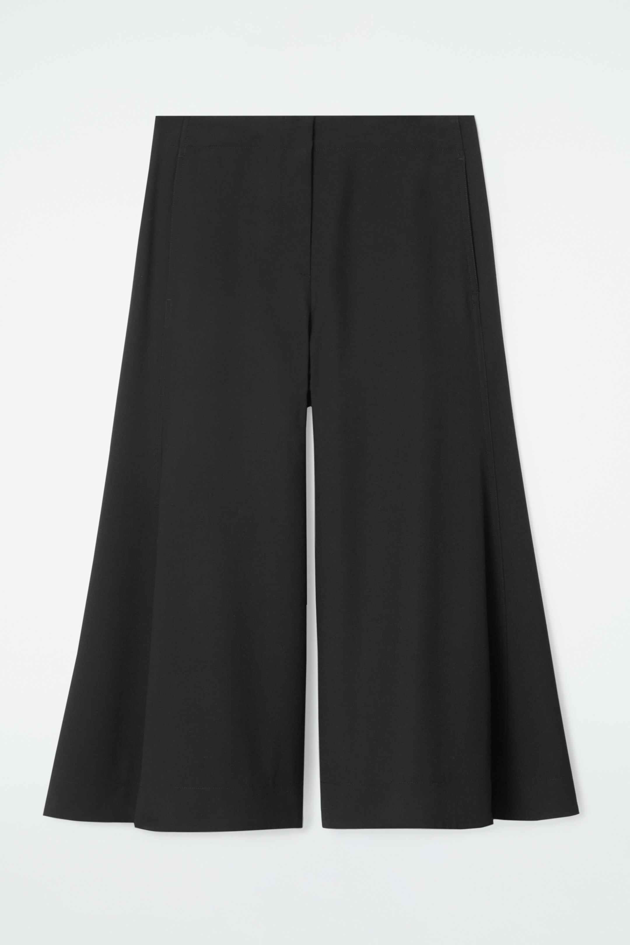 Ingrandisci l'immagine: TAILORED TWILL CULOTTES - BLACK - DONNA | H&M CH 1