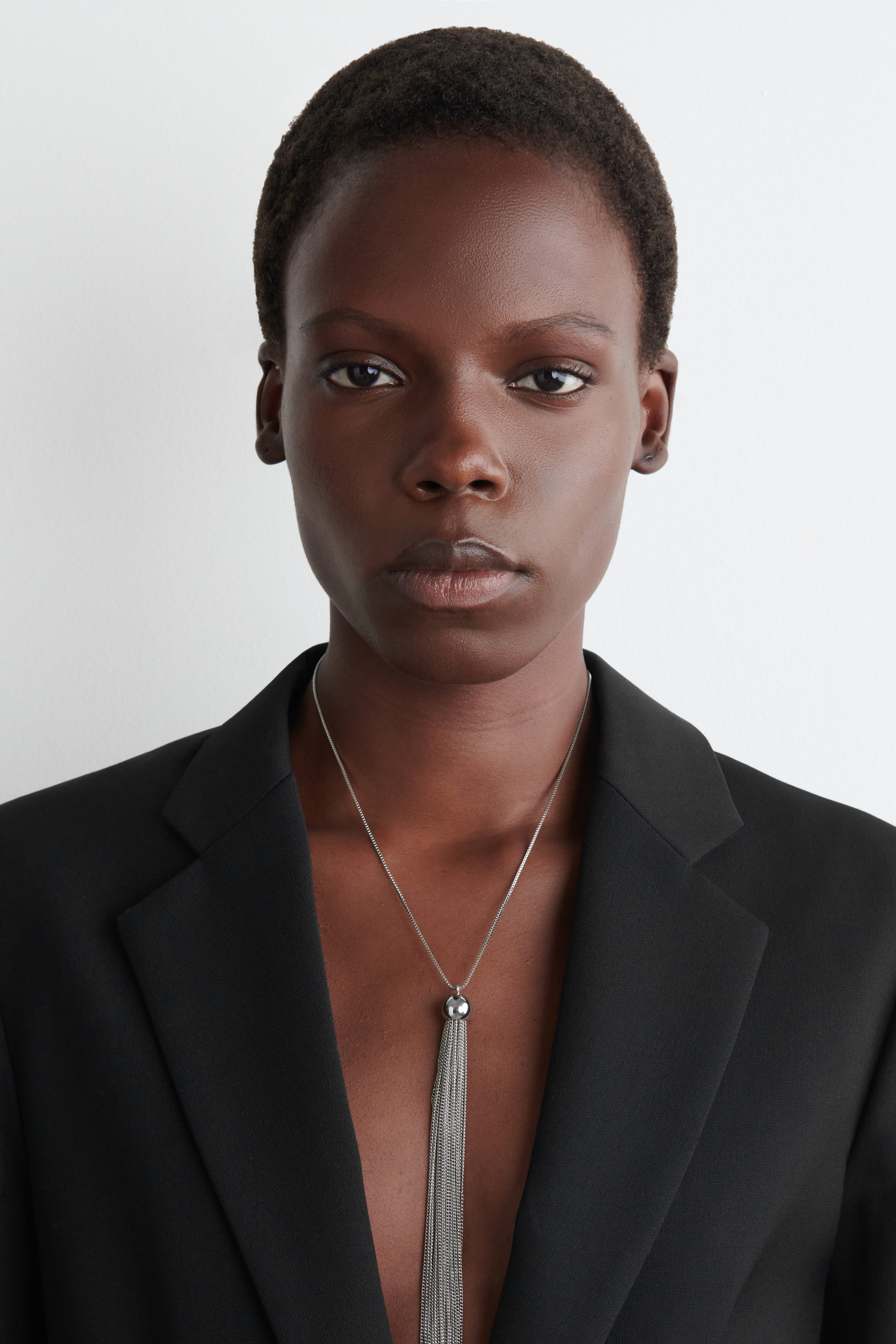 TASSELED PENDANT NECKLACE - SILVER | COS US