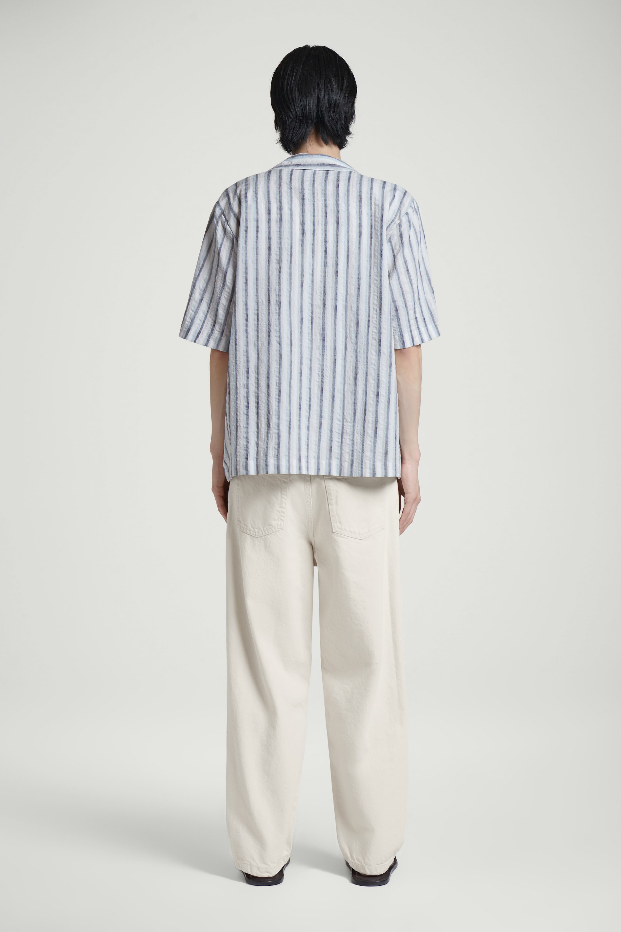 Größeres Bild ansehen: STRIPED RESORT SHIRT - BRAUN/GESTREIFT - Men | H&M DE 4