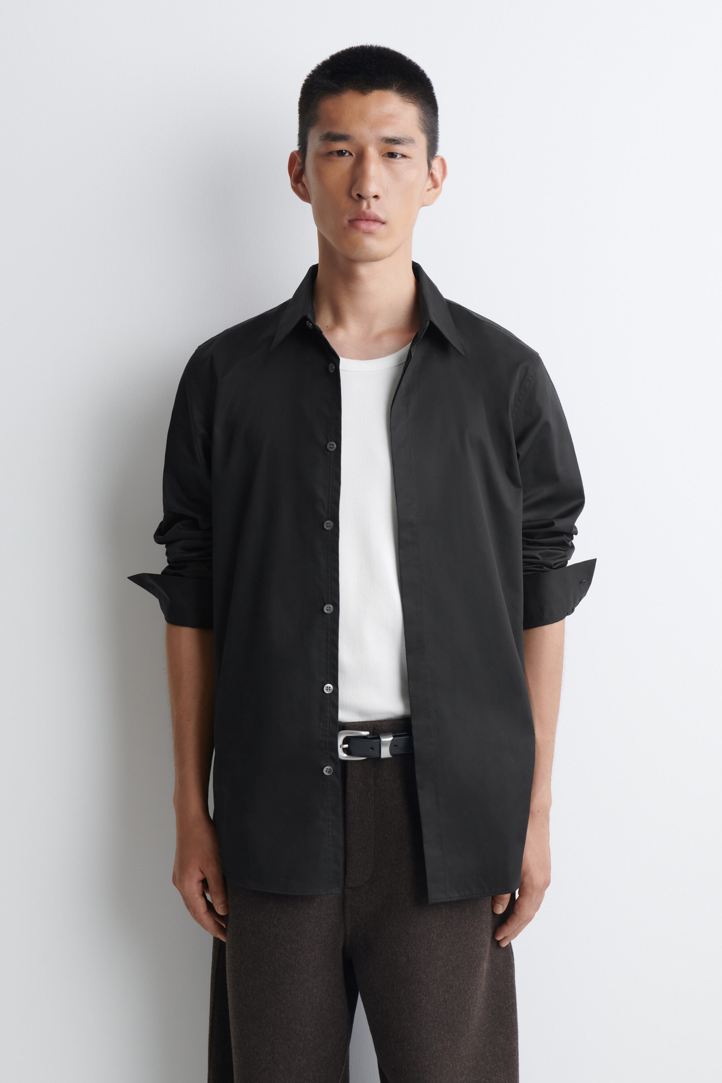 SLIM COTTON SHIRT