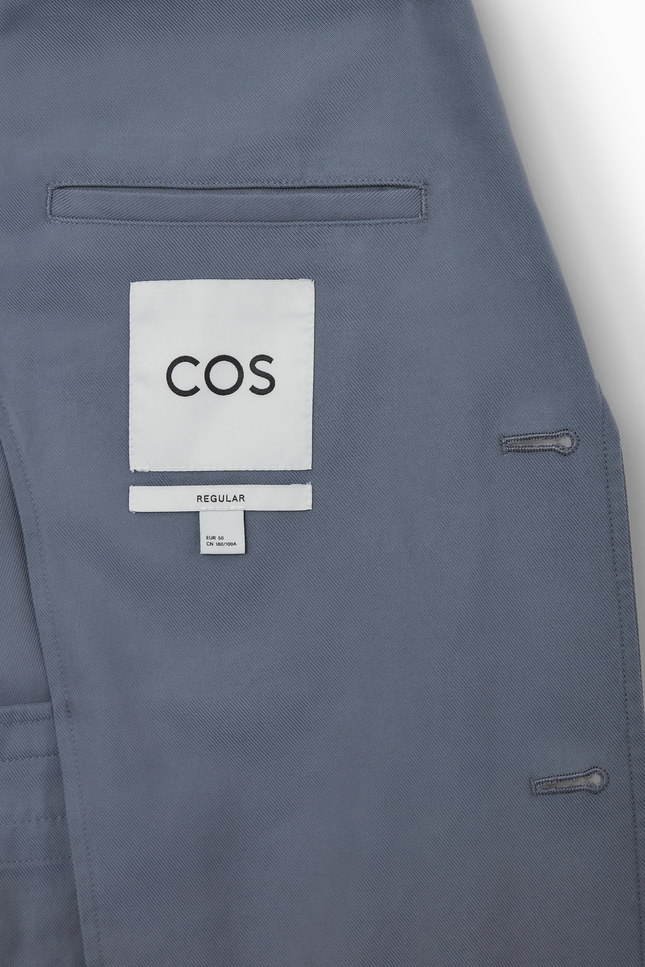 Näytä suurempi kuva: REGULAR UNSTRUCTURED BLAZER - BLUE - MIEHET | H&M FI 2