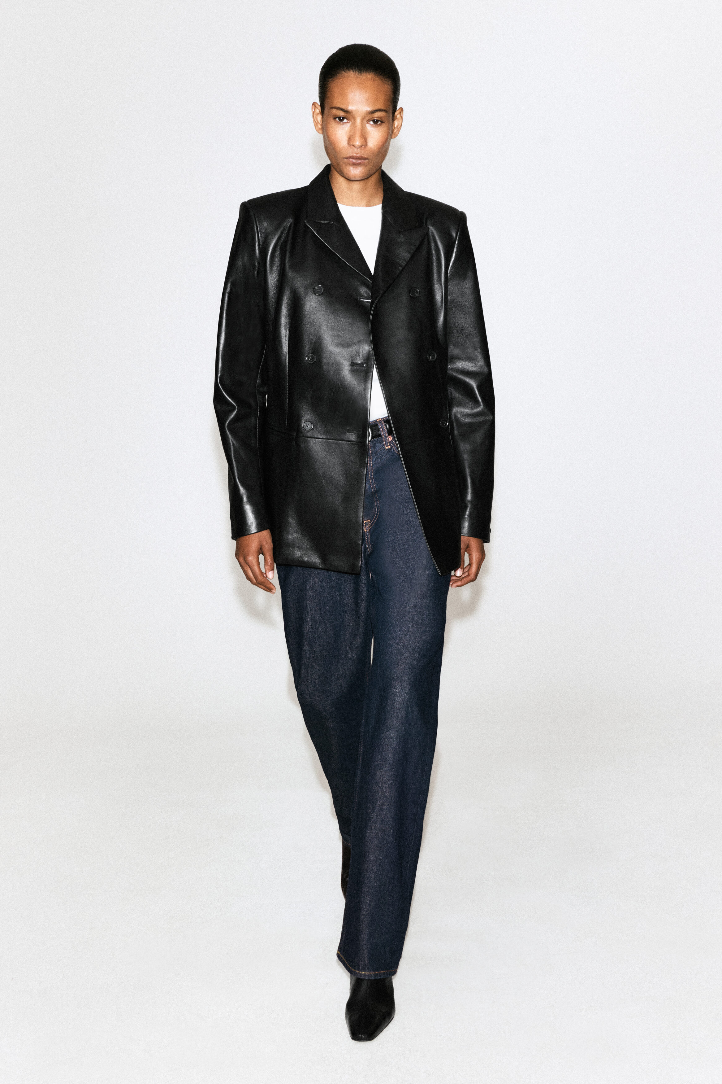 CHORD STRAIGHT-LEG JEANS - thumbnail 8