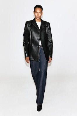 CHORD STRAIGHT-LEG JEANS — DARK INDIGO 2