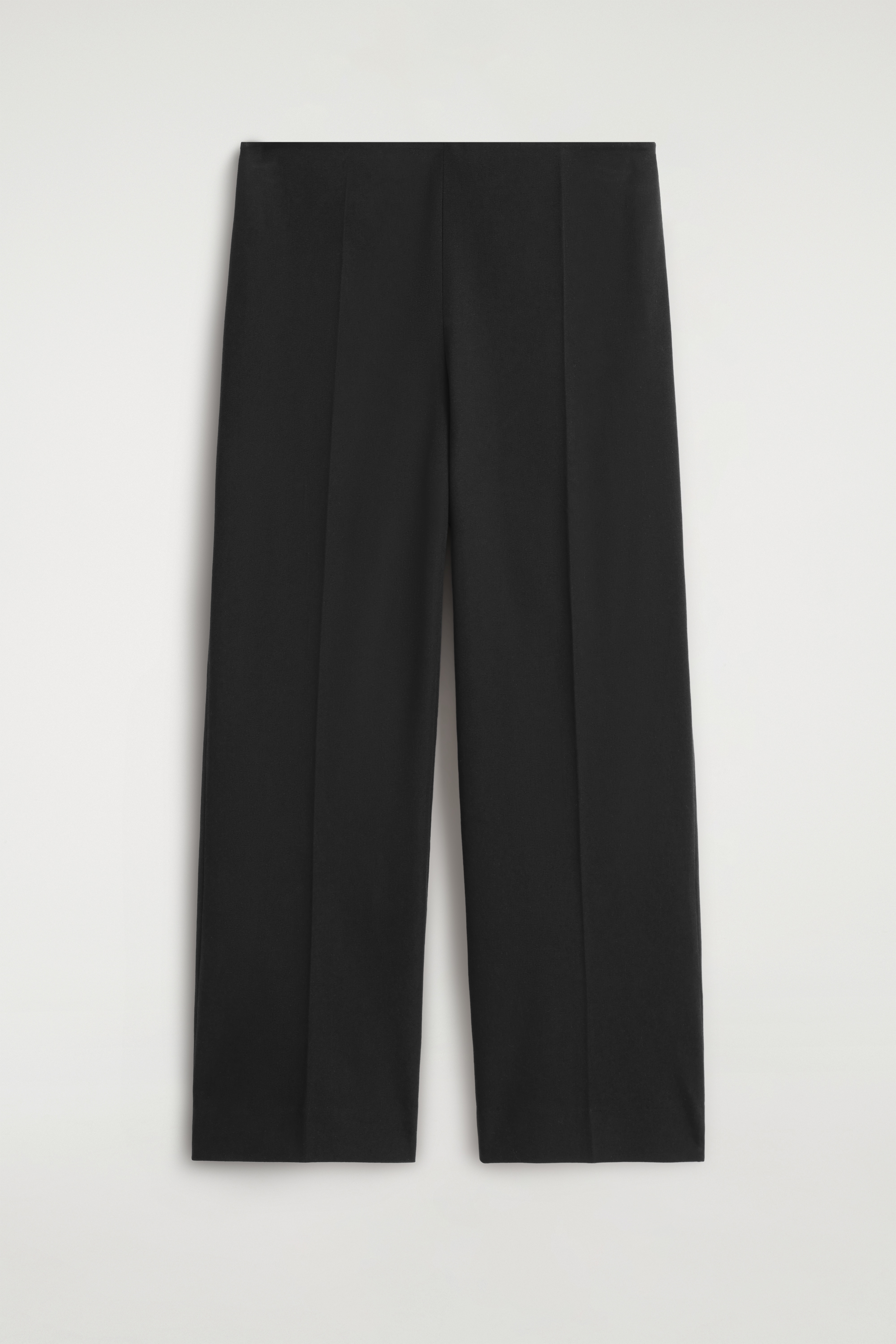PANTALONI SARTORIALI CROPPED - NERO