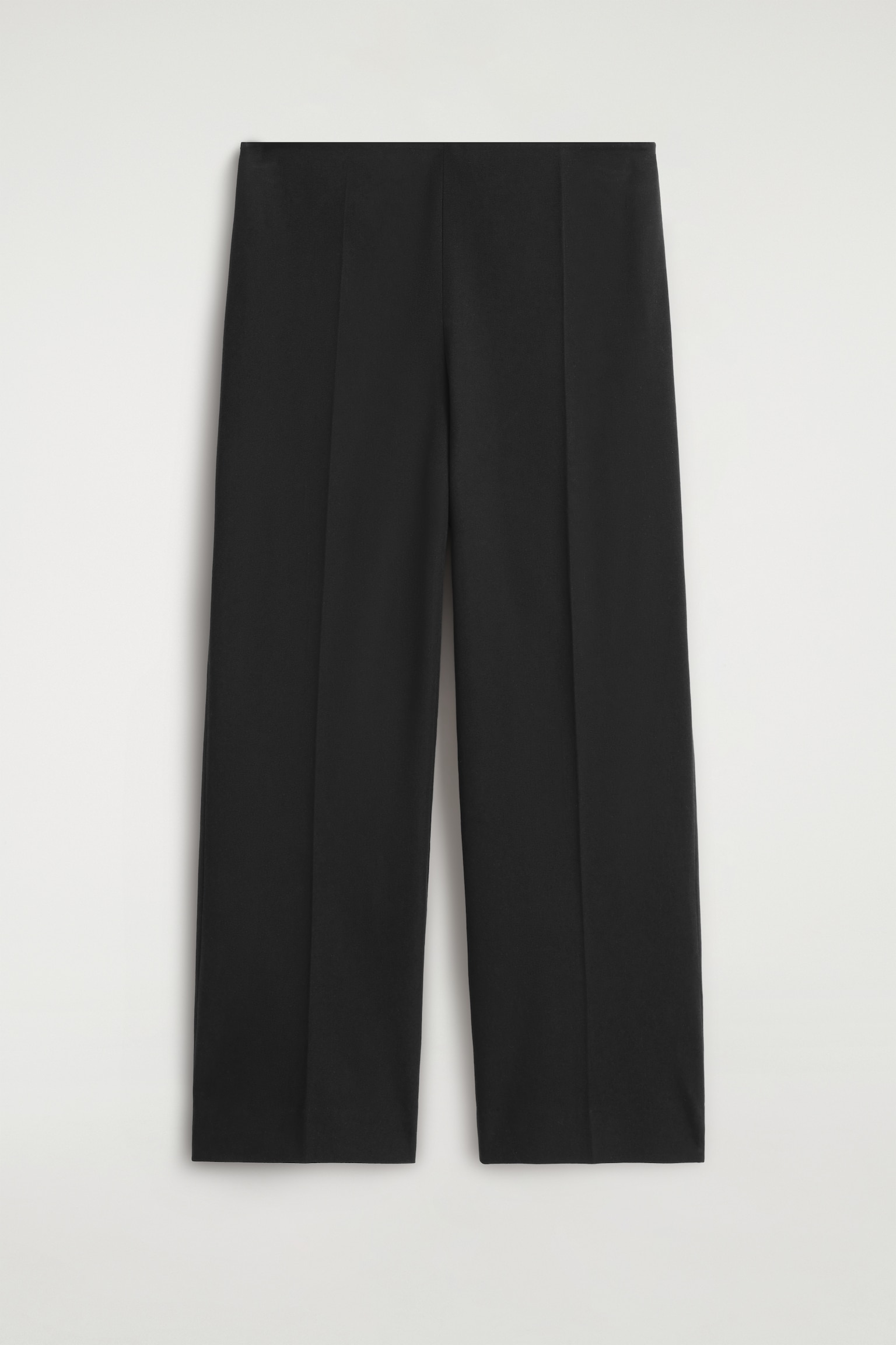 PANTALONI SARTORIALI CROPPED - NERO - 2