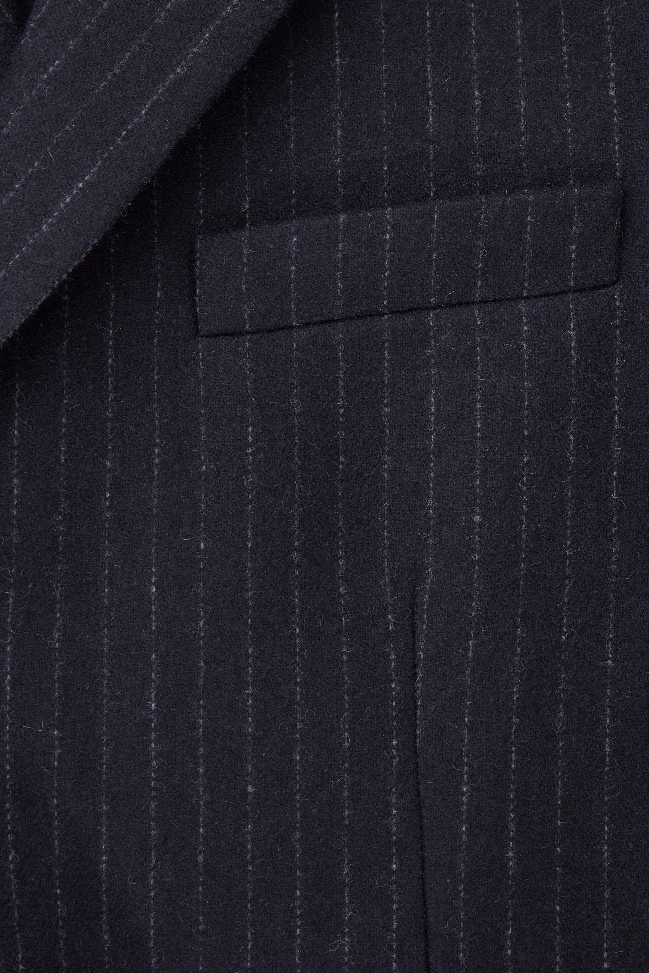 PINSTRIPED WOOL BLAZER - REGULAR