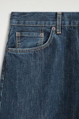 FACADE STRAIGHT-LEG JEANS — DARK BLUE 6