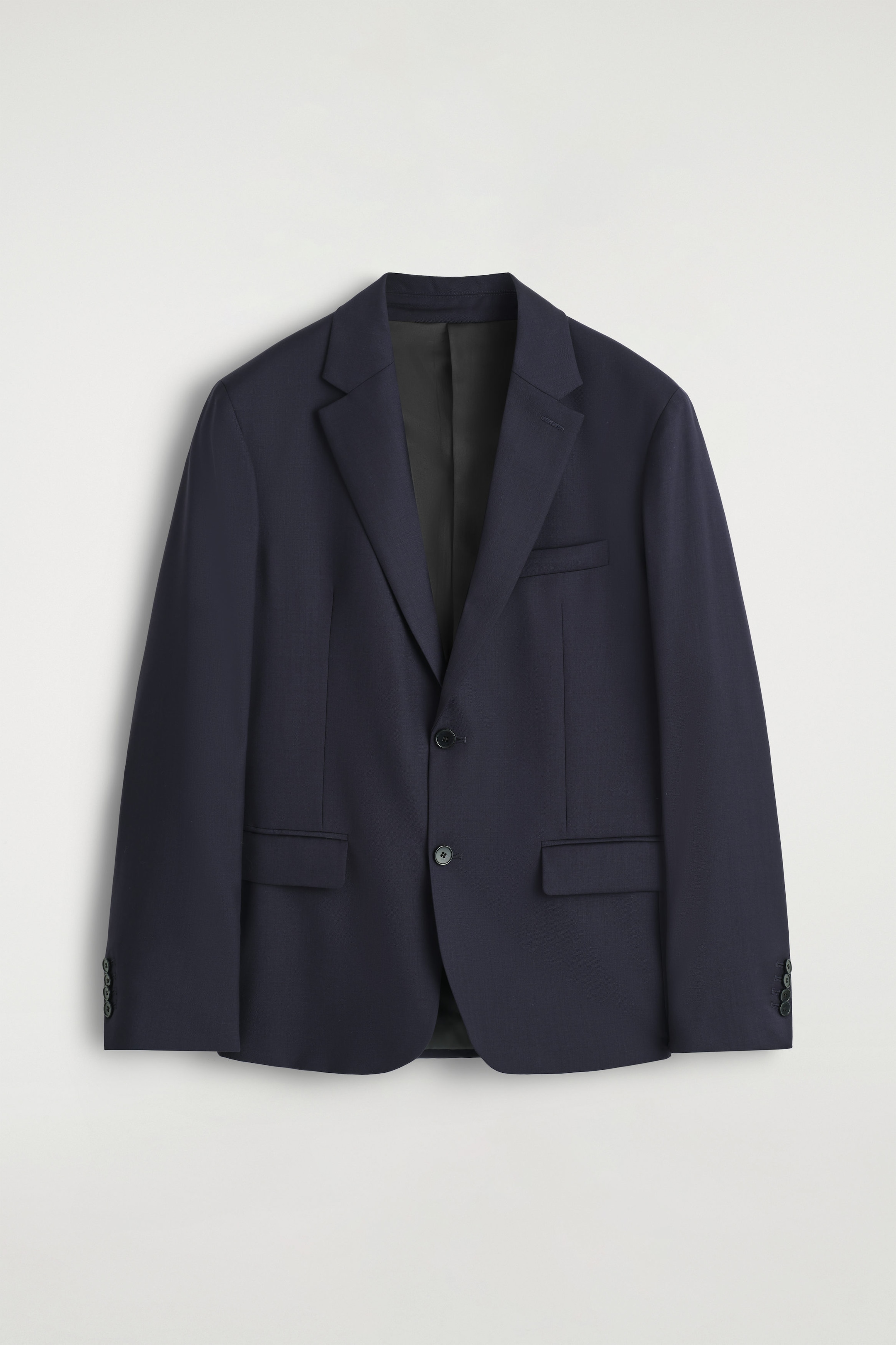 SINGLE-BREASTED WOOL BLAZER