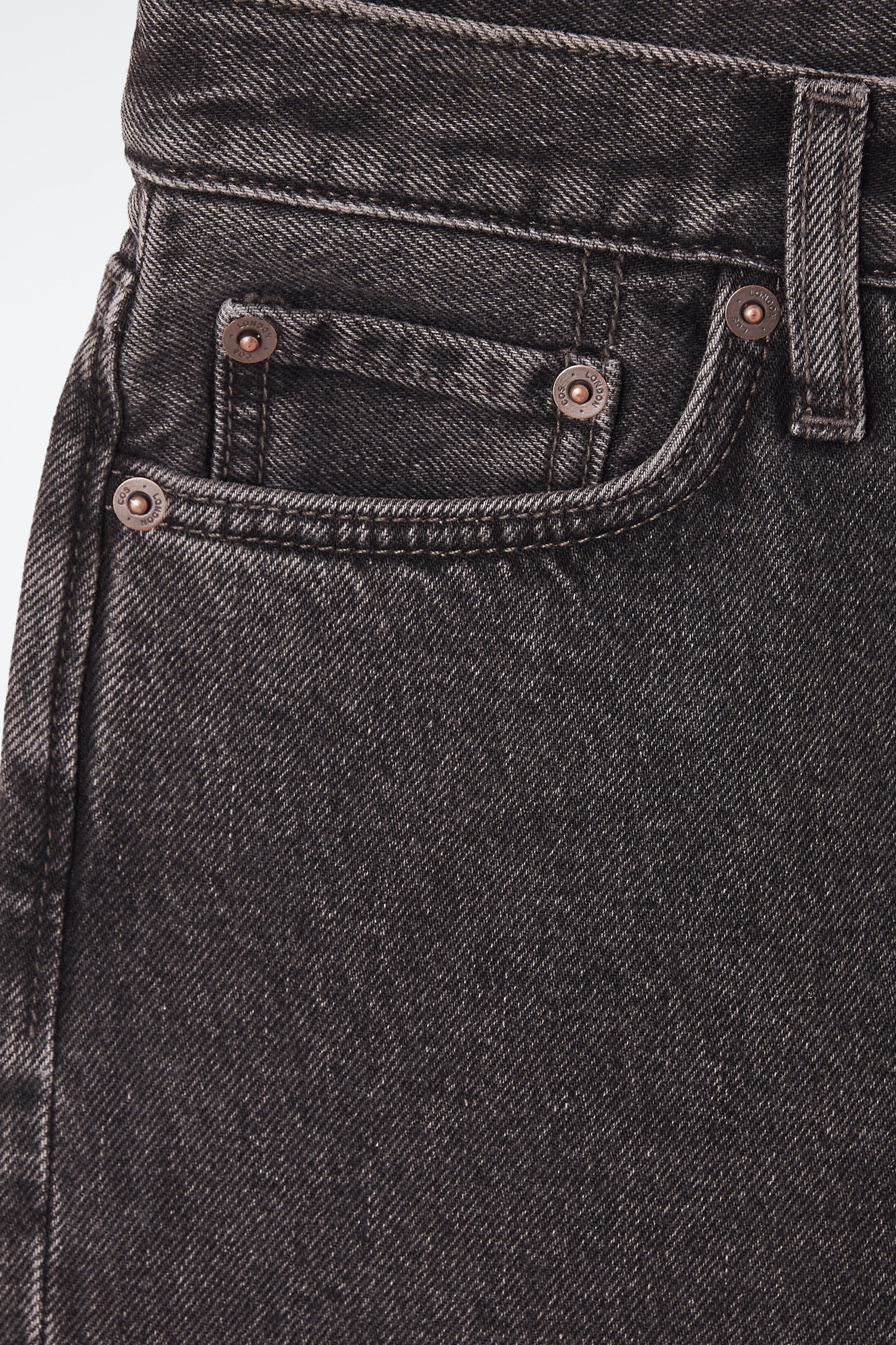 Grotere afbeelding bekijken: JEANS MET BOOG EN TOEPLOOP - ZWART - DAMES | H&M BE 6