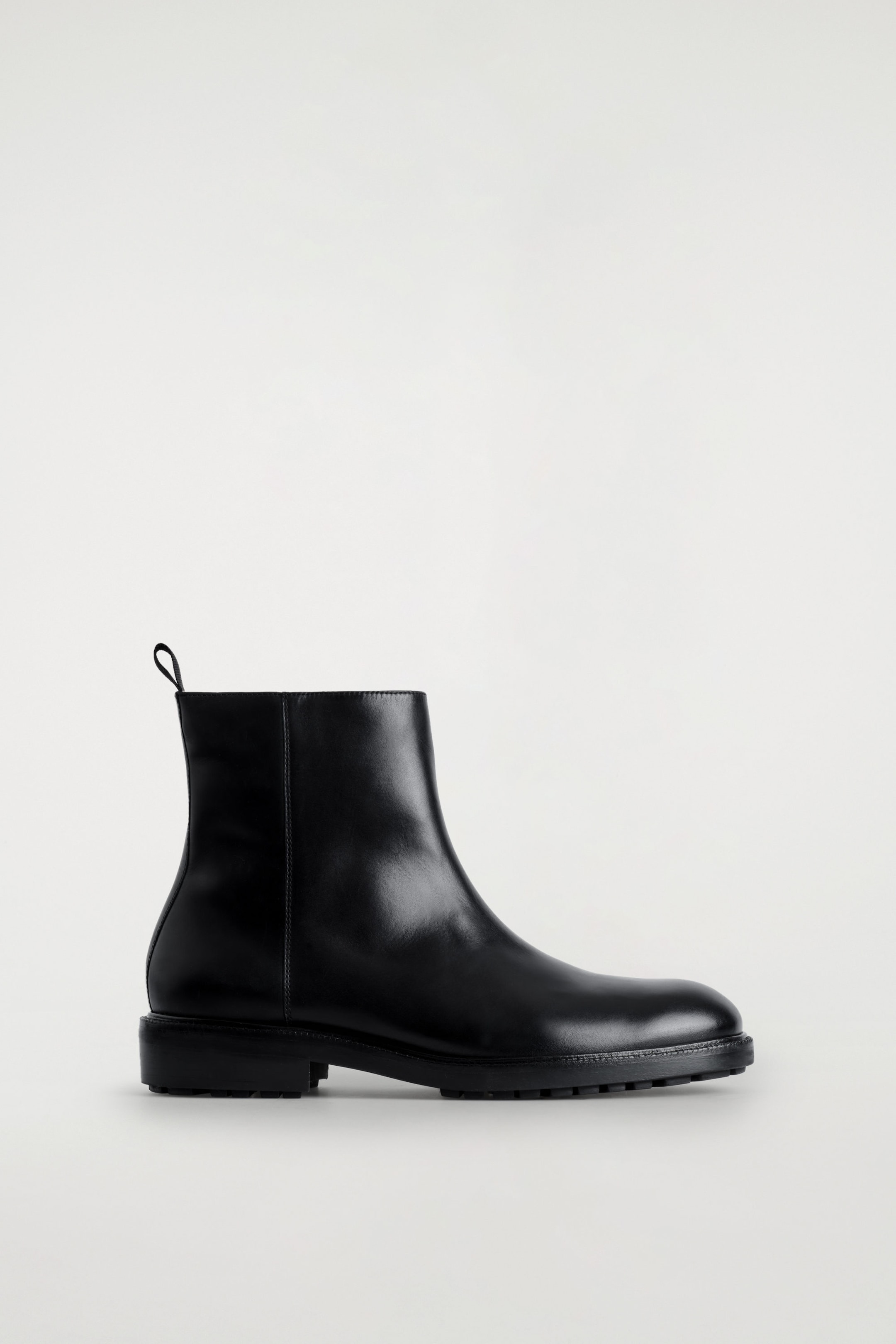 CHUNKY LEATHER BOOTS