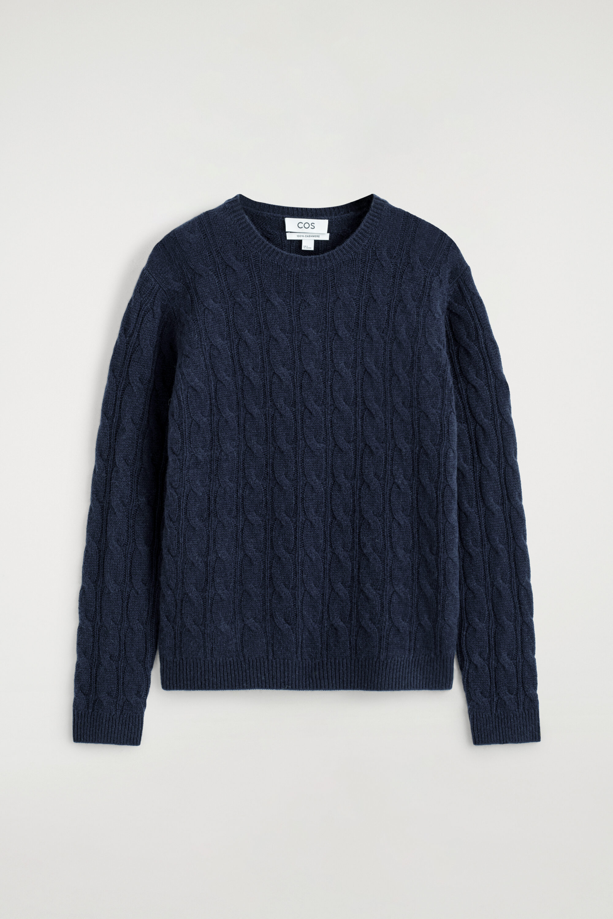 Cable-knit Cashmere Sweater