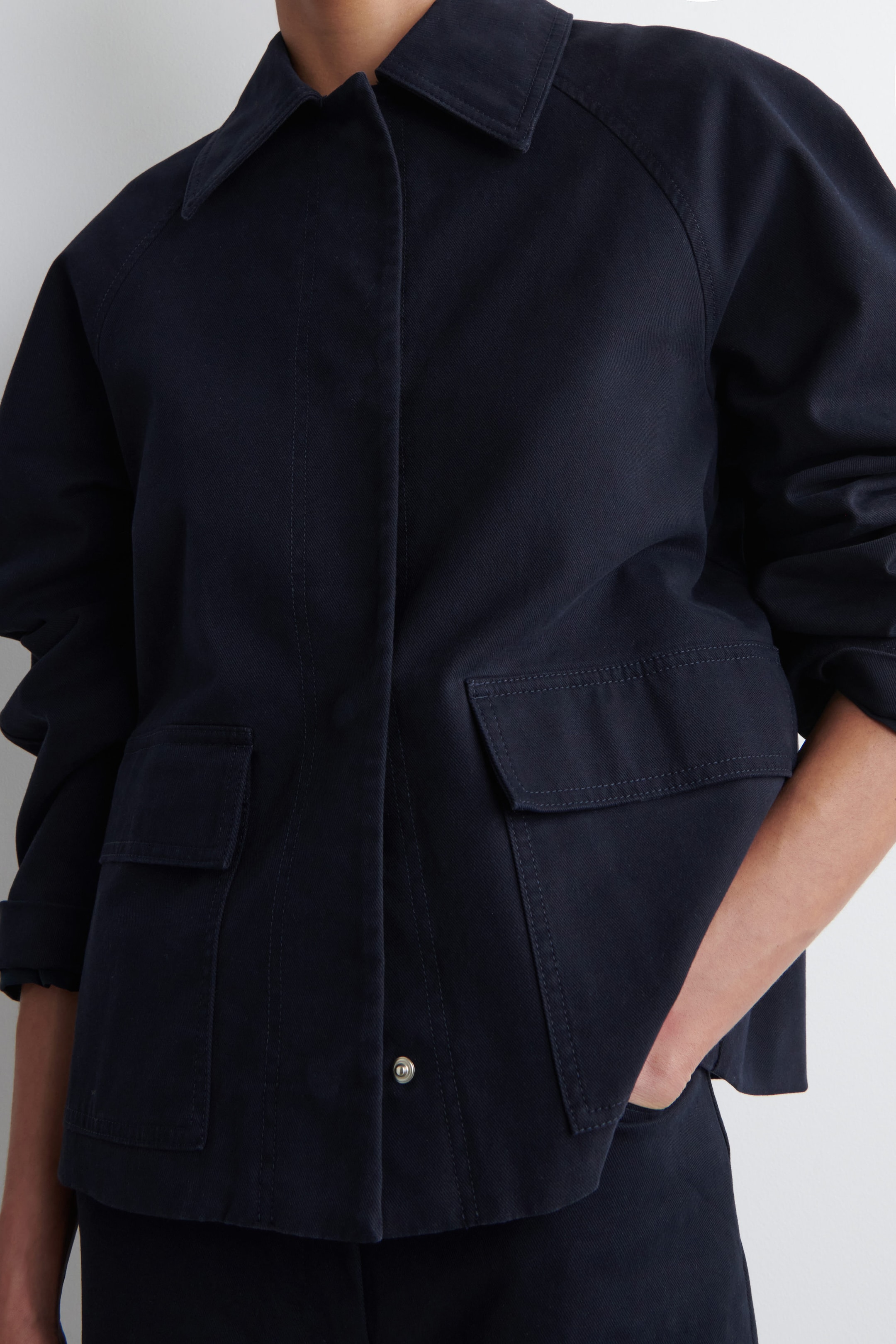 COTTON UTILITY JACKET