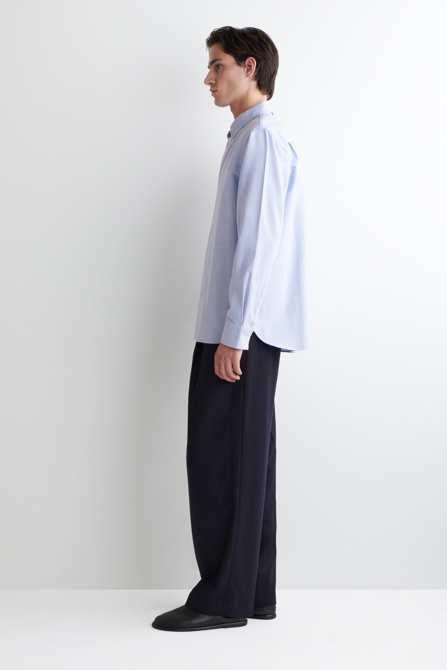 CHEMISE OXFORD EN COTON - BLEU CIEL/BLEU / BLANC / RAYURES/BEIGE / BLANC / RAYÉ/BLANC - 3