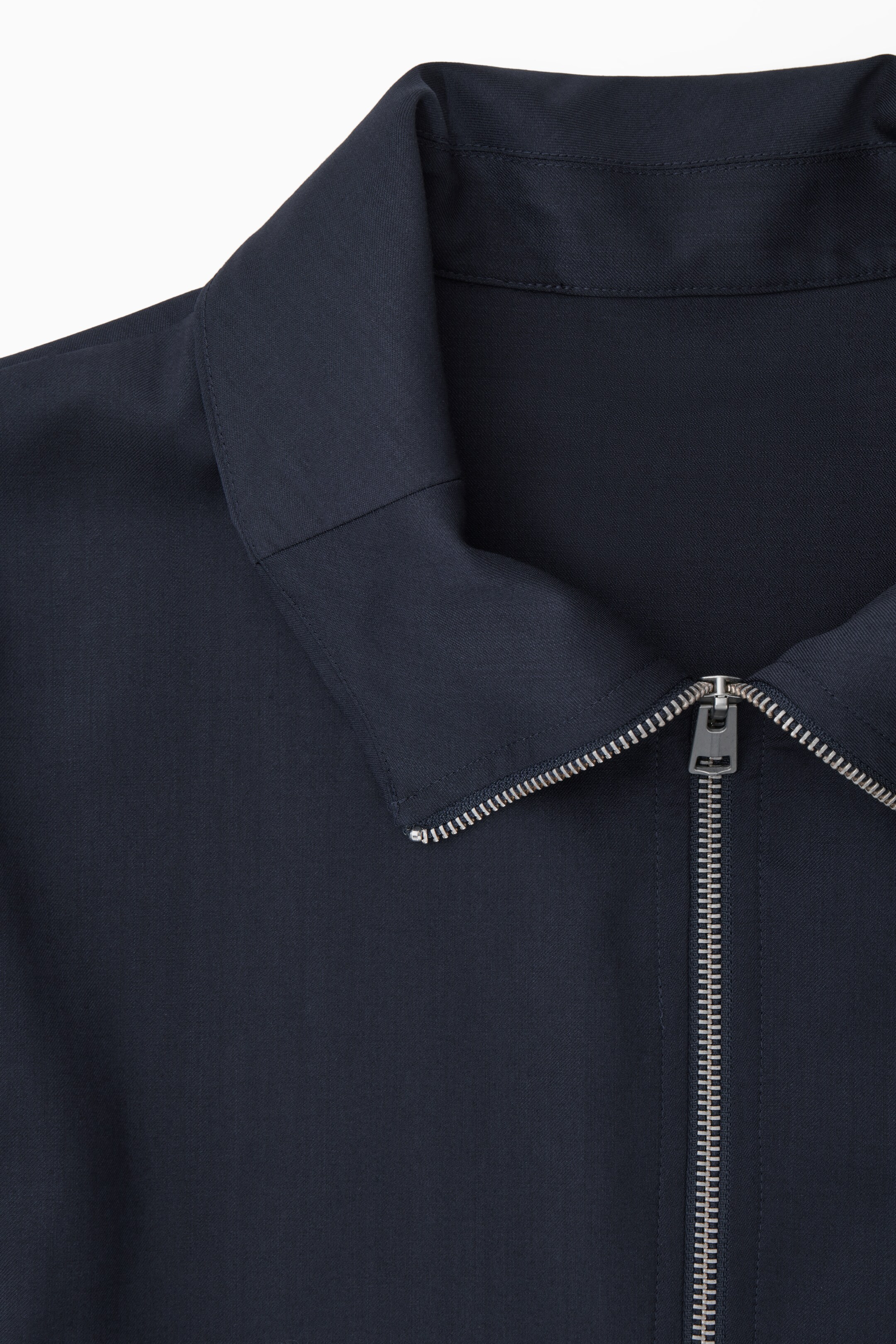 Agrandir l'image: VESTE EN LAINE LÉGÈRE - BLEU MARINE - HOMME | H&M CH 2