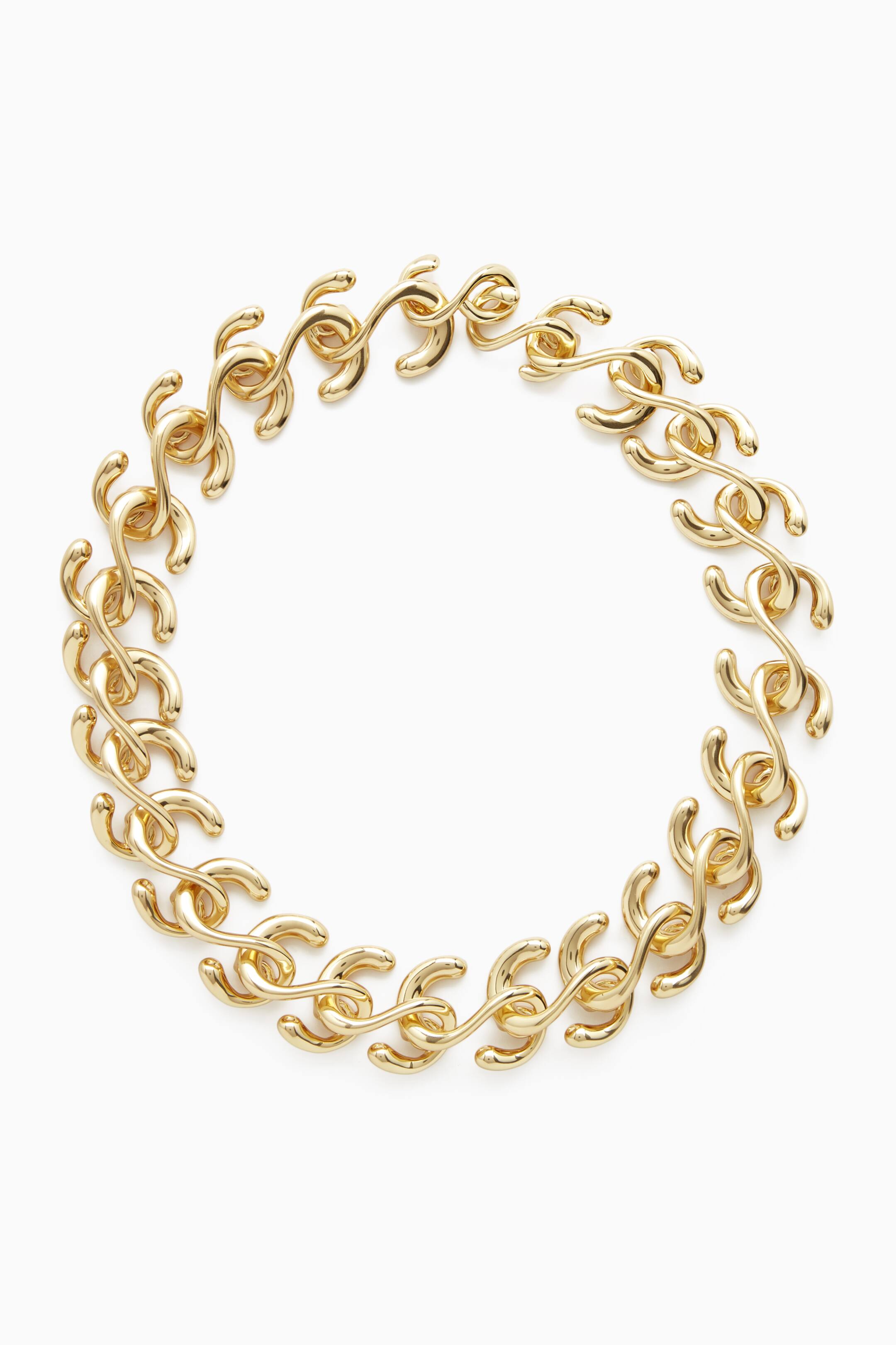 Se større billede: CHUNKY HOOK CHAIN NECKLACE - GOLD - DAME | H&M DK 1