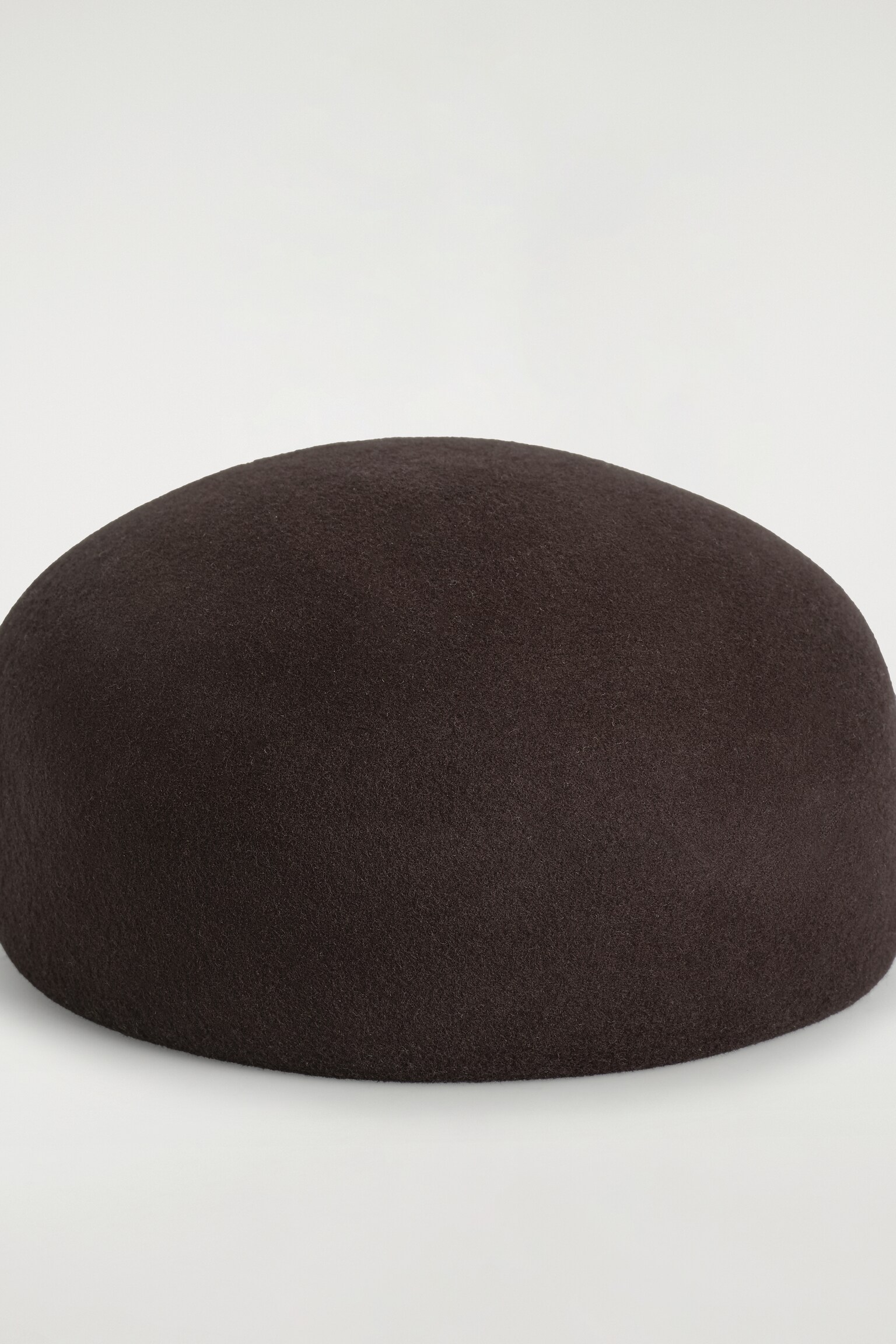 ברט מצמר מעוצב - חום/שמנת - 3