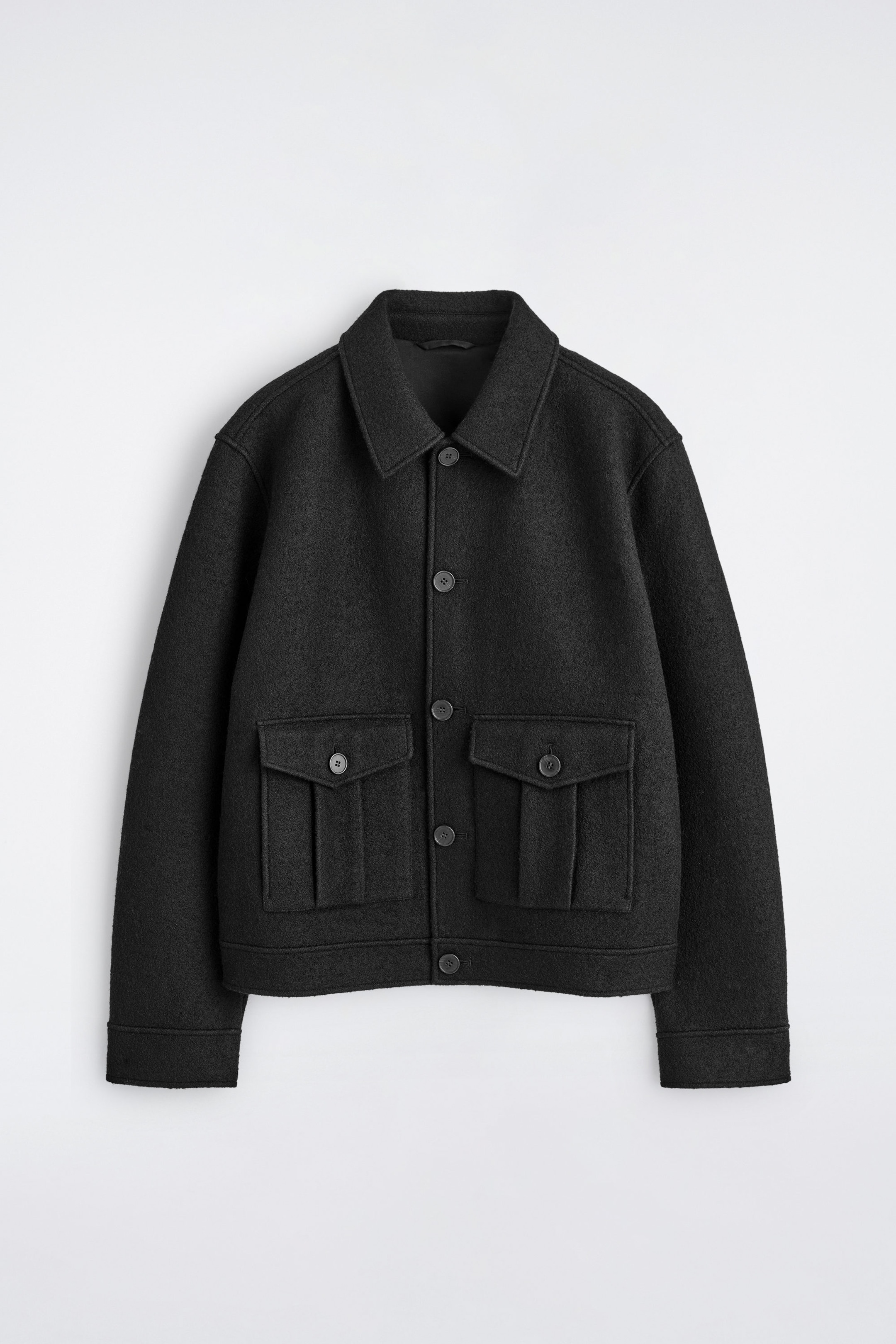 BOILED-WOOL JACKET