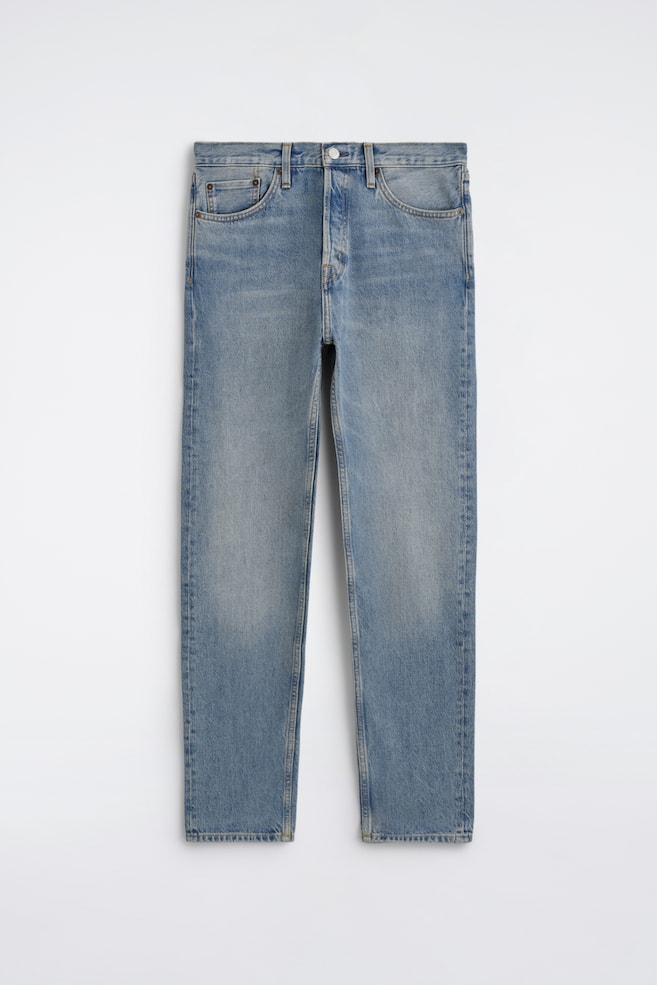 SIGNATURE - VAQUEROS REGULAR FIT STRAIGHT LEG - AZUL VINTAGE/AZUL CLARO/NEGRO LAVADO - 1