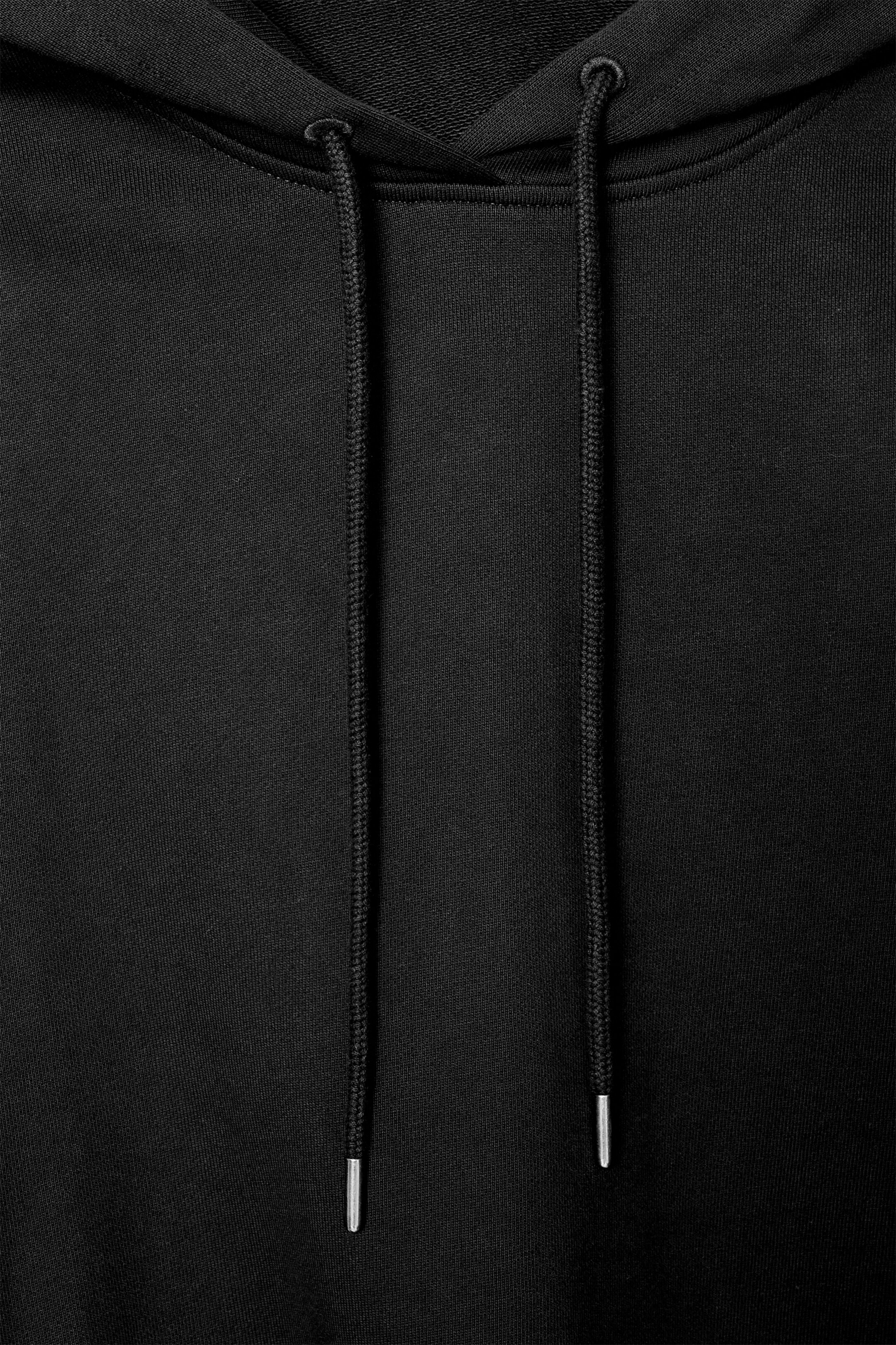 Visualizza immagine più grande: FELPA OVERSIZE IN JERSEY CON CAPPUCCIO - NERO - DONNA | H&M IT 7