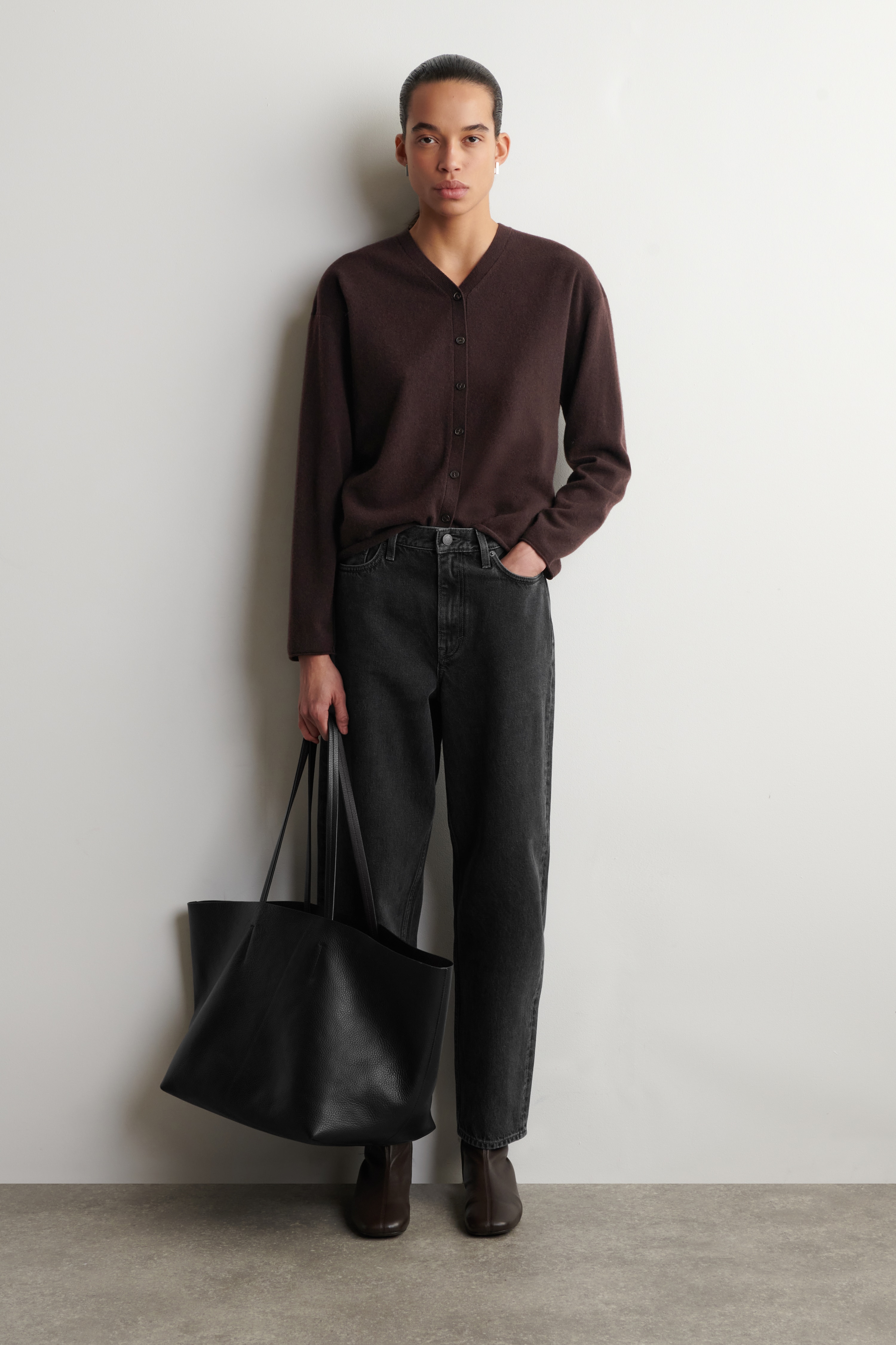 ARCH TAPERED JEANS - ZWART/INDIGO/LICHTBLAUW