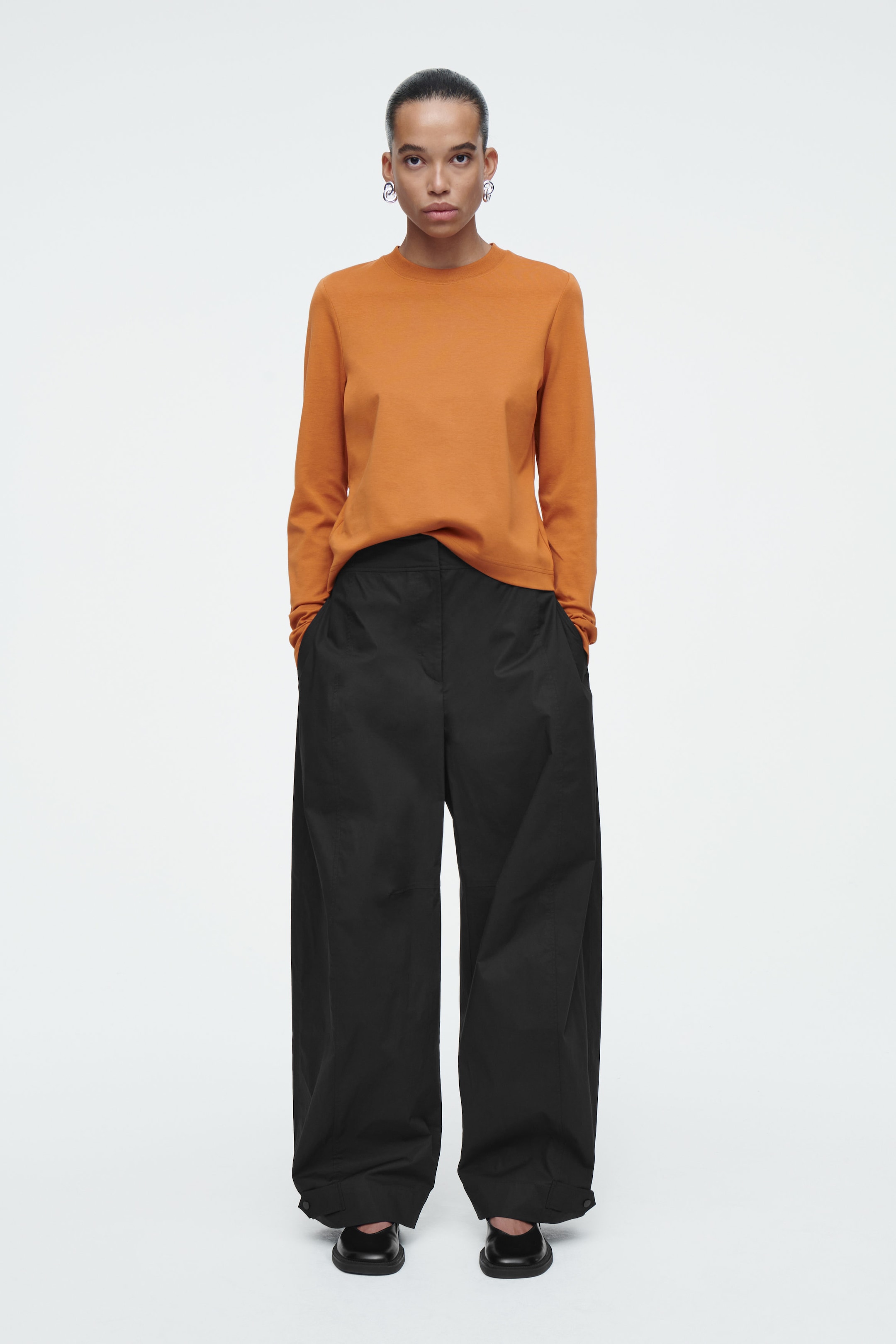 CLEAN CUT REGULAR LONG-SLEEVED T-SHIRT
