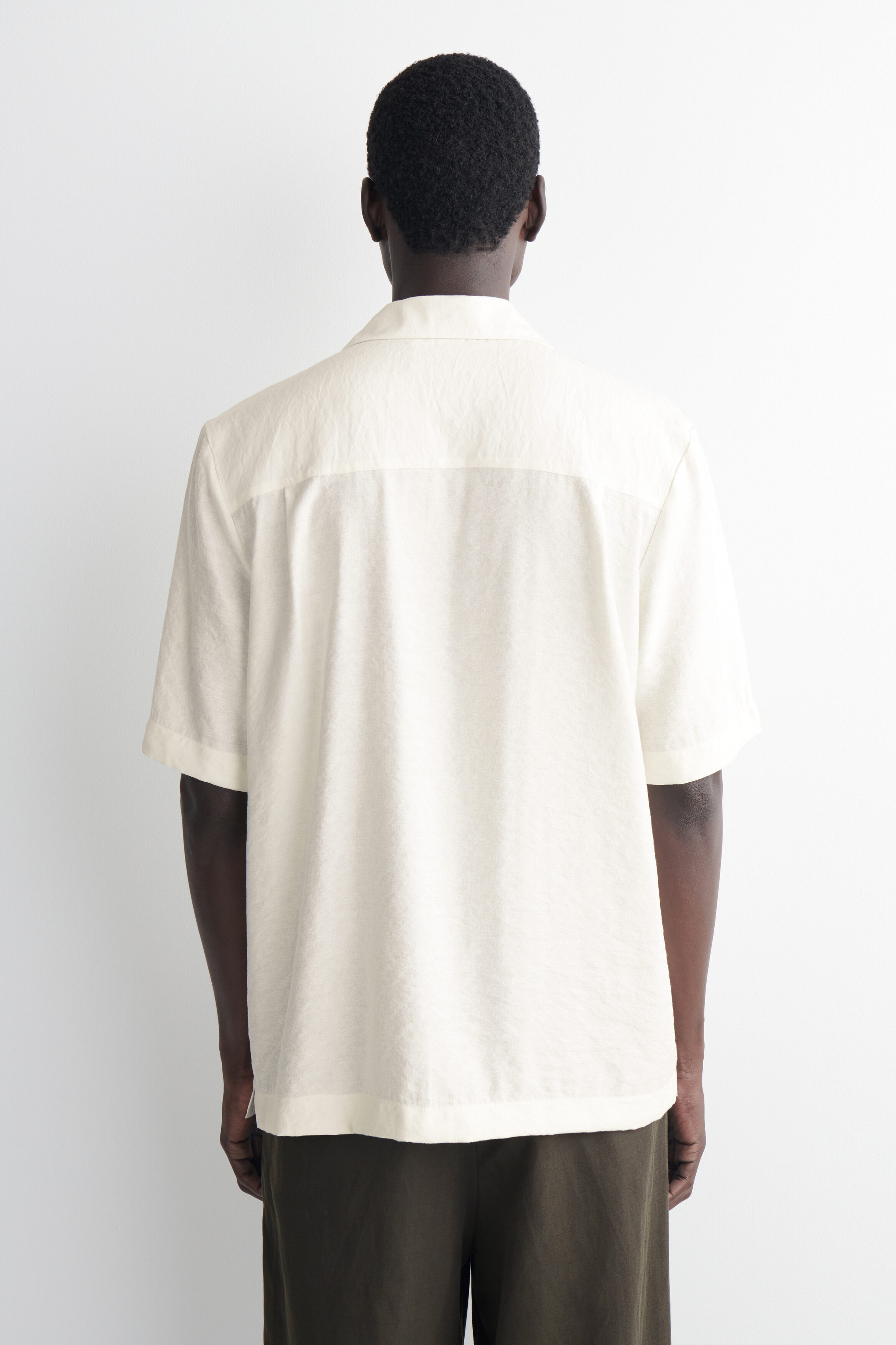 CAMP-COLLAR JACQUARD SHIRT - thumbnail 9