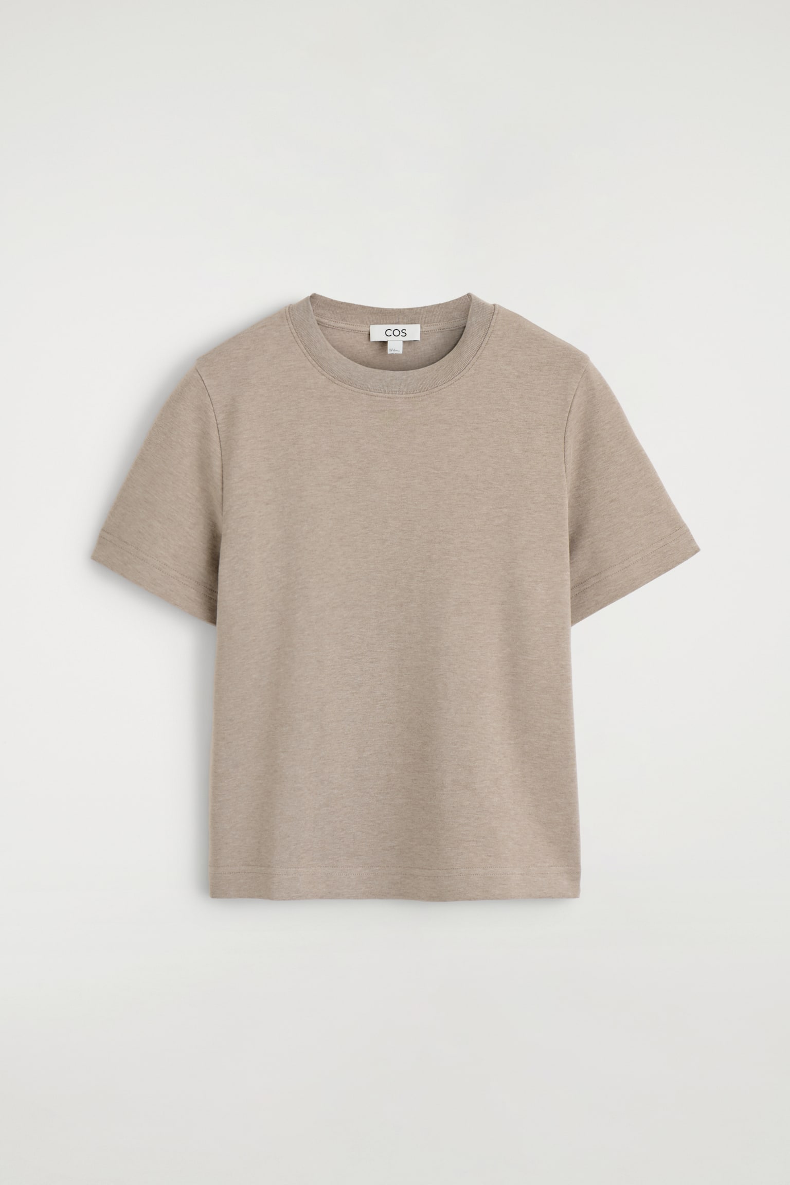 SCHLICHTES T-SHIRT - BEIGE MELIERT/WEISS/NAVYBLAU/SCHWARZ/DUNKELROT/BRAUN/BLAU/GESTREIFT/GRÜN/KORNBLUMENBLAU/SCHWARZ/WEISS/GESTREIFT - 2