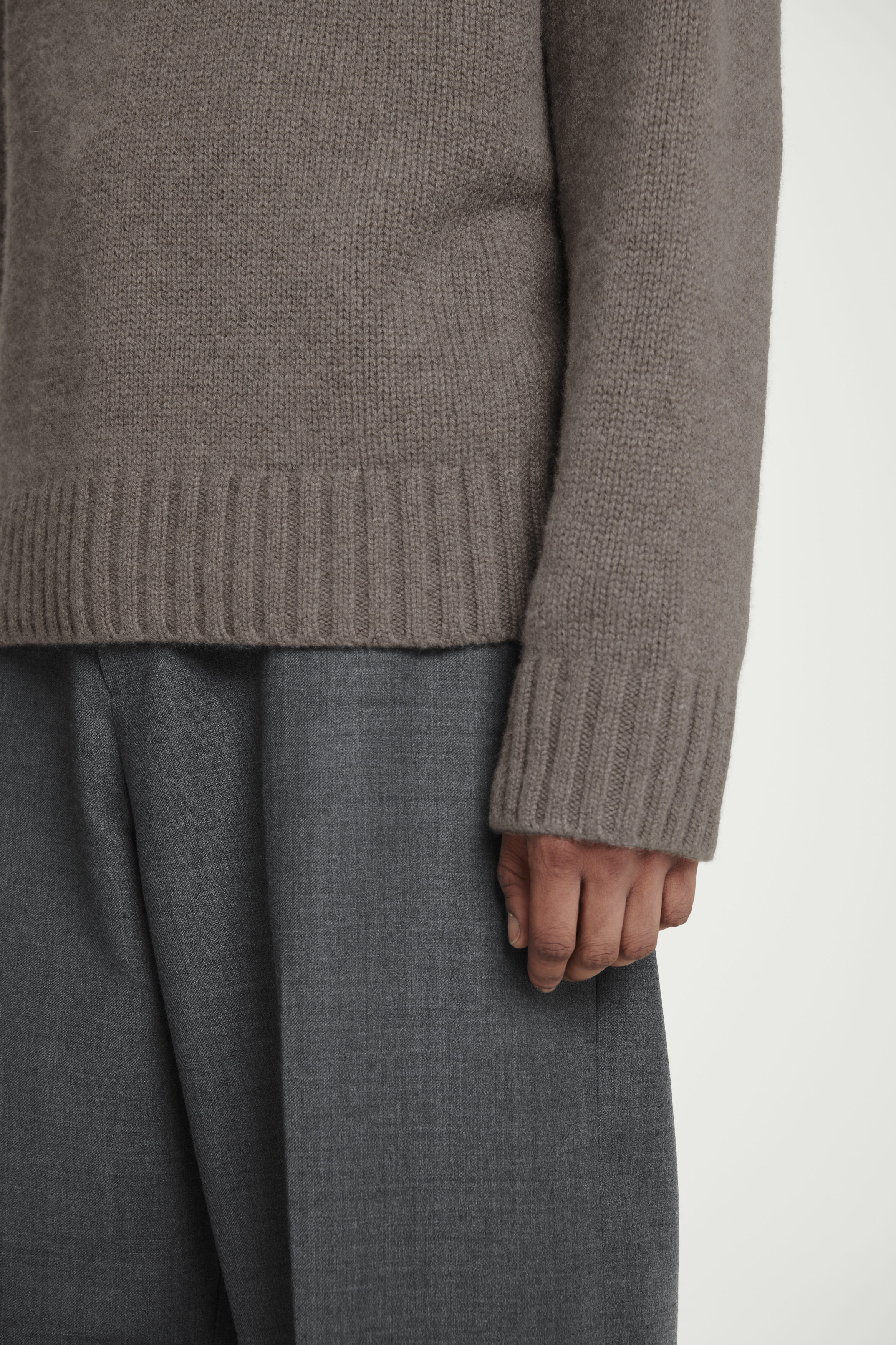 トップス SHISHIKUI CASHMERE C M size Heritage Italian 100% Cashmere Quarter-Zip Sweater - Bobby Jones