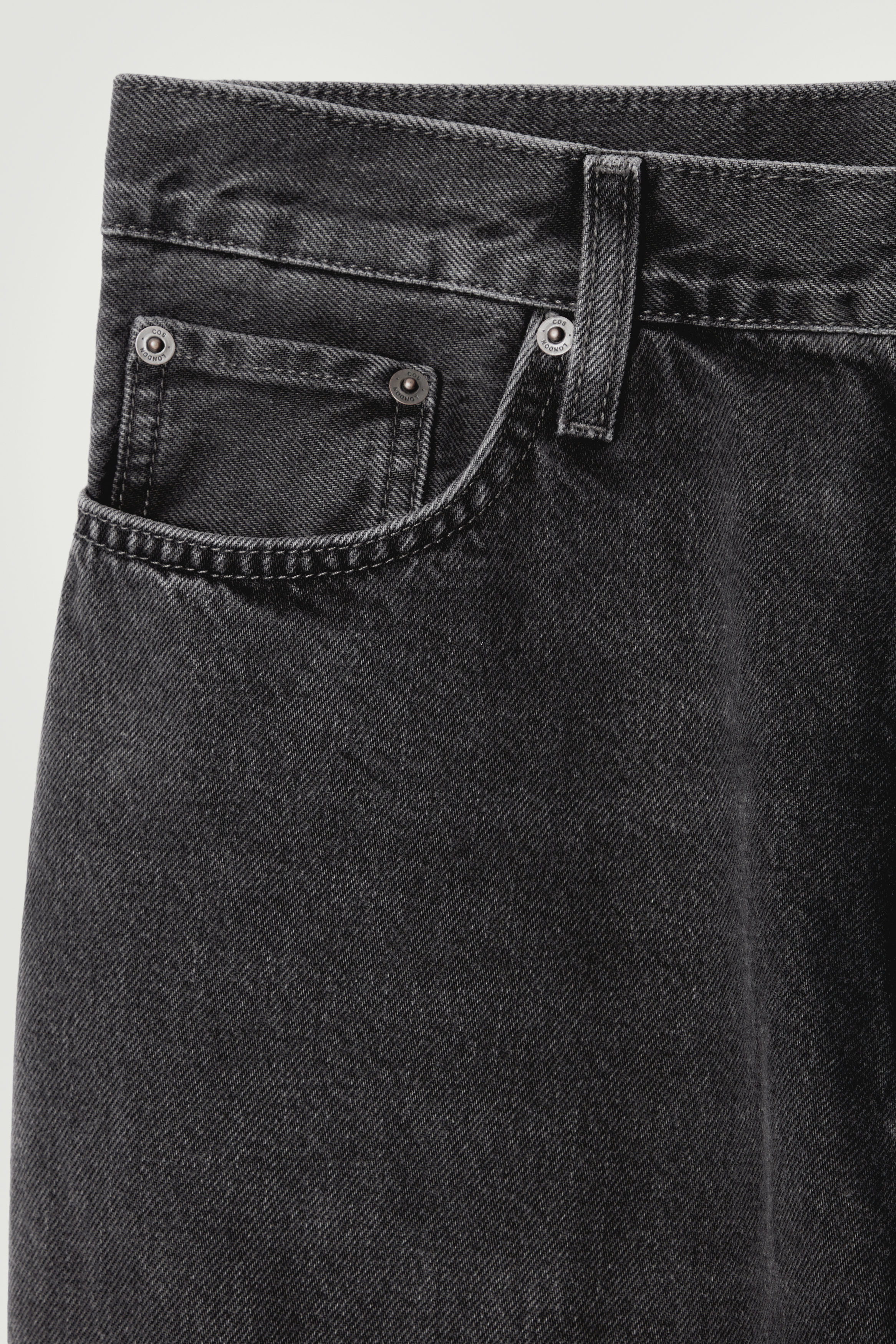 【YOURNUS】Cobra Black Long Wide Denim YOURNUS (ユアノス) - コブラブラックロングワイドデニム