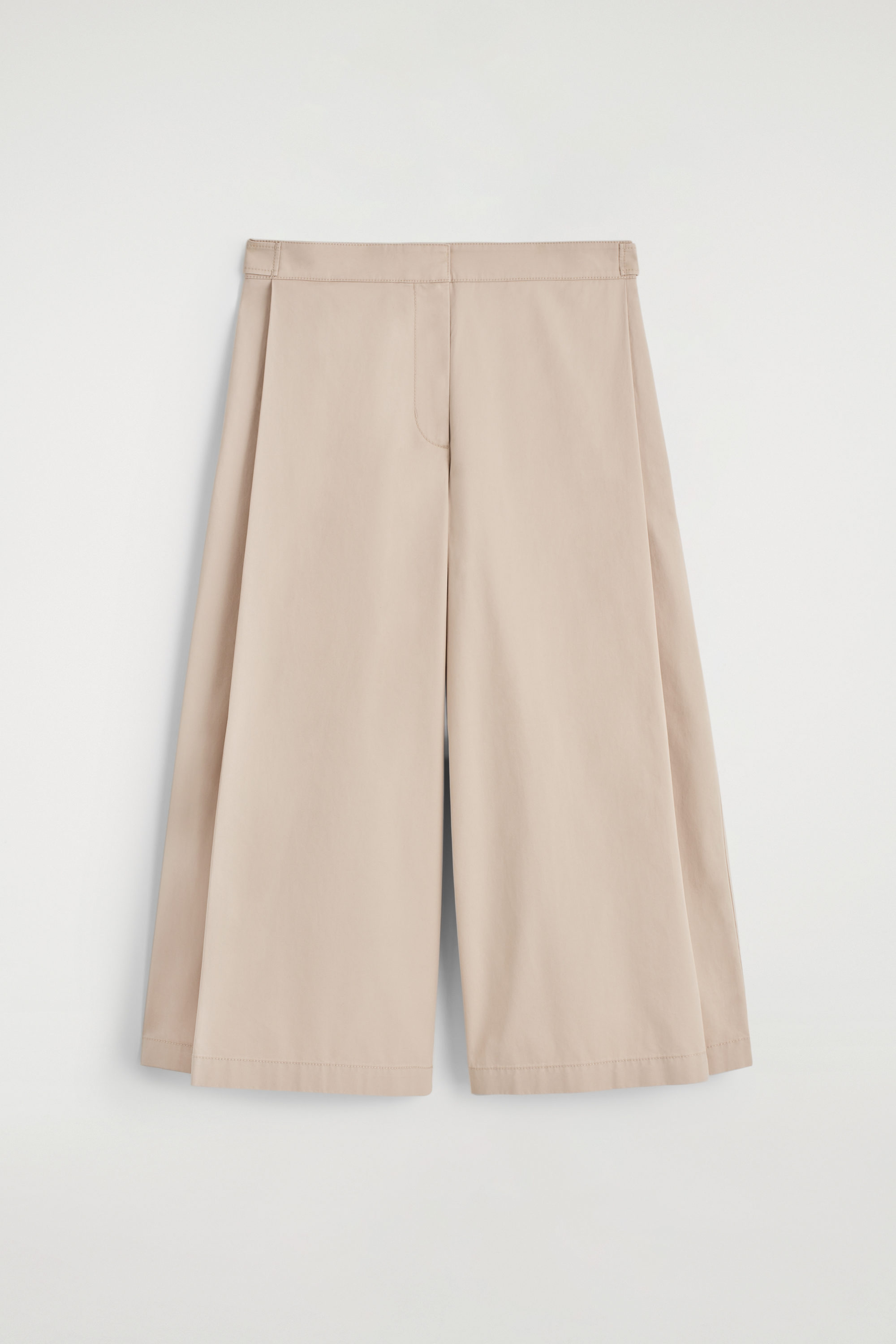 L'Or asymmetry wrap pants（beige） Wrap trousers in wool Beige - LOEWE