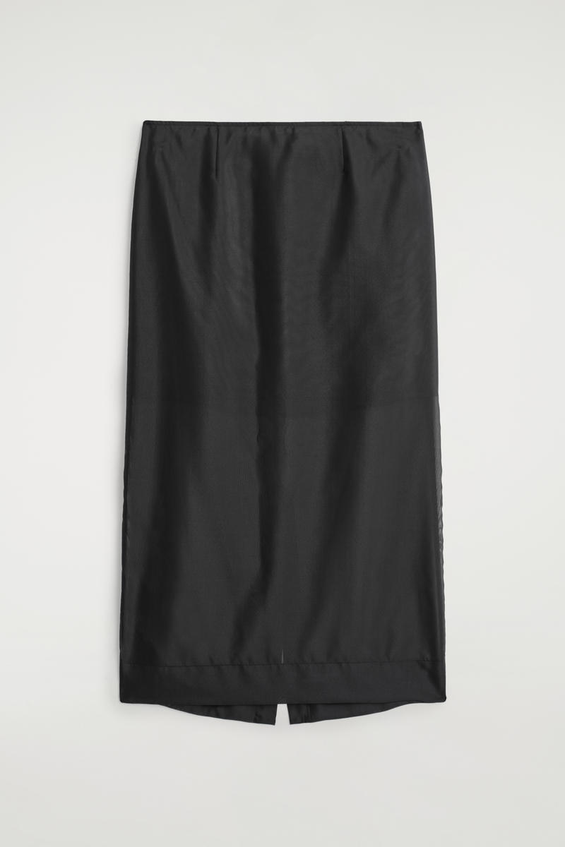 Cos Gonna A Colonna Trasparente In Black