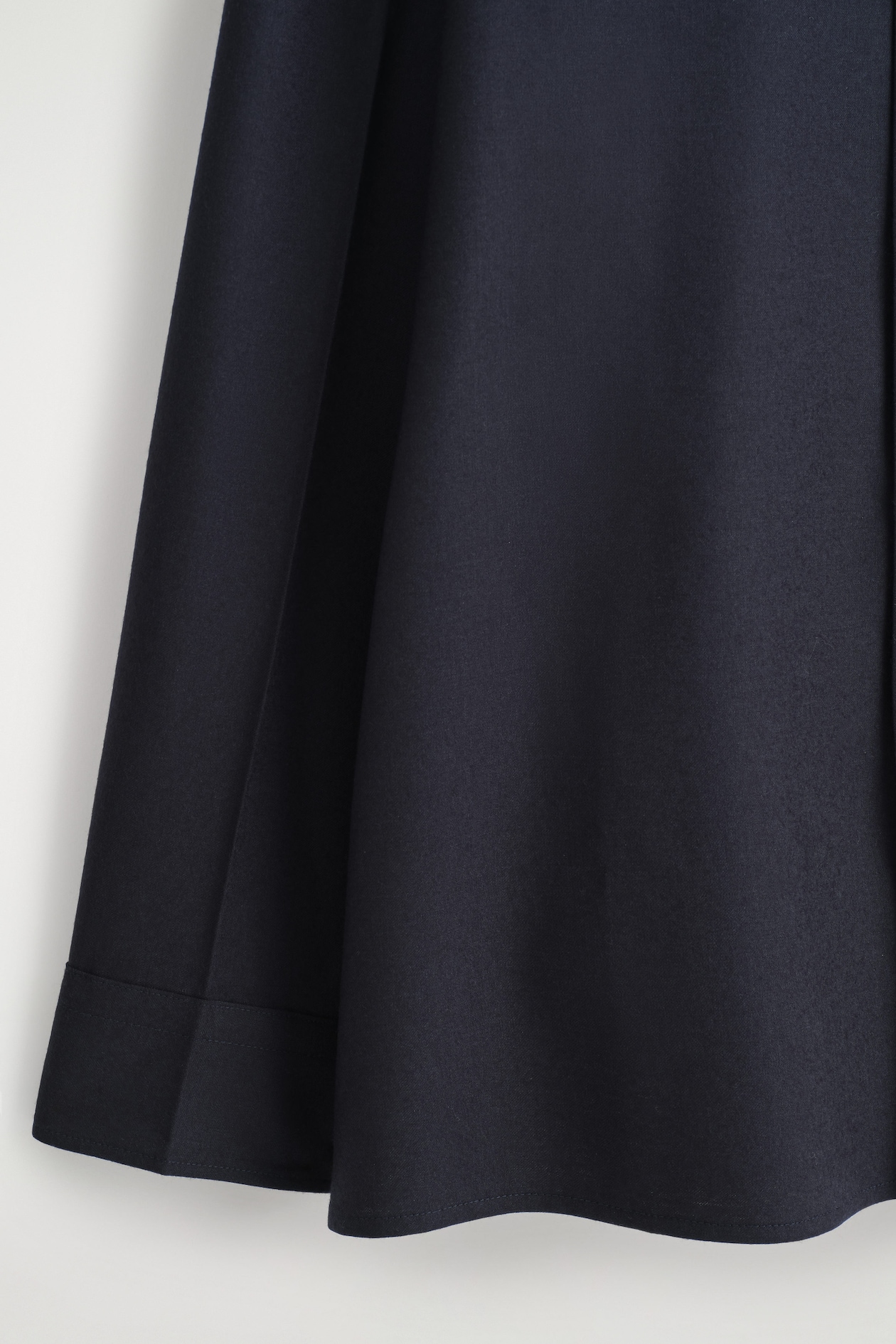 WOOL-FLANNEL SHIRT — MIDNIGHT